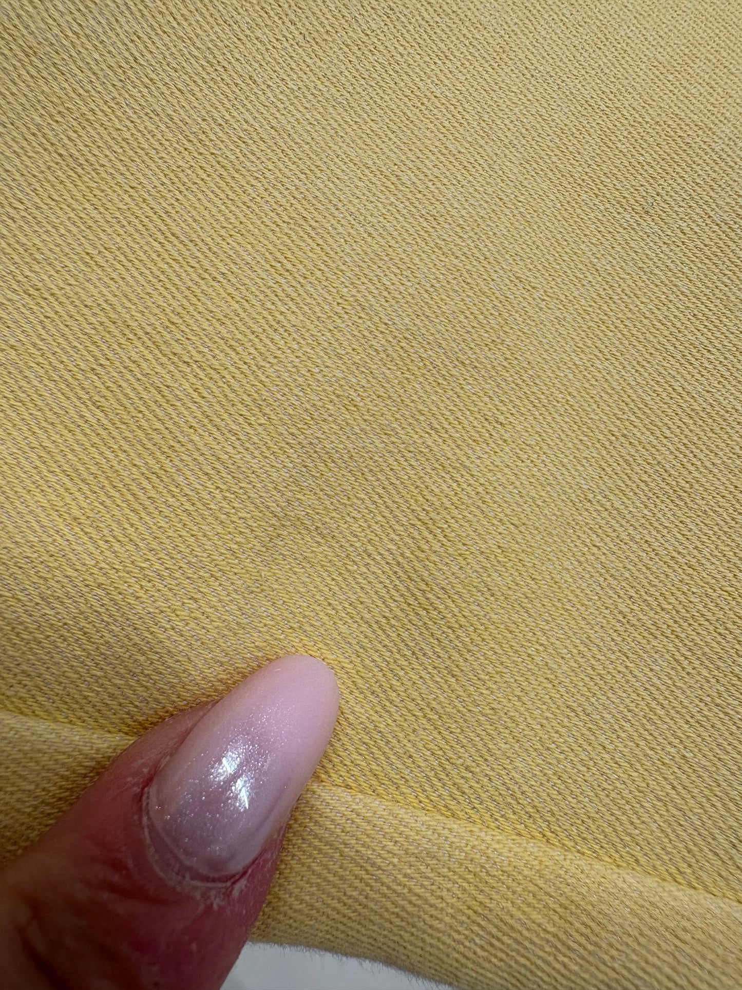 Sacou nou cu eticheta butter yellow din bumbac ultra confort