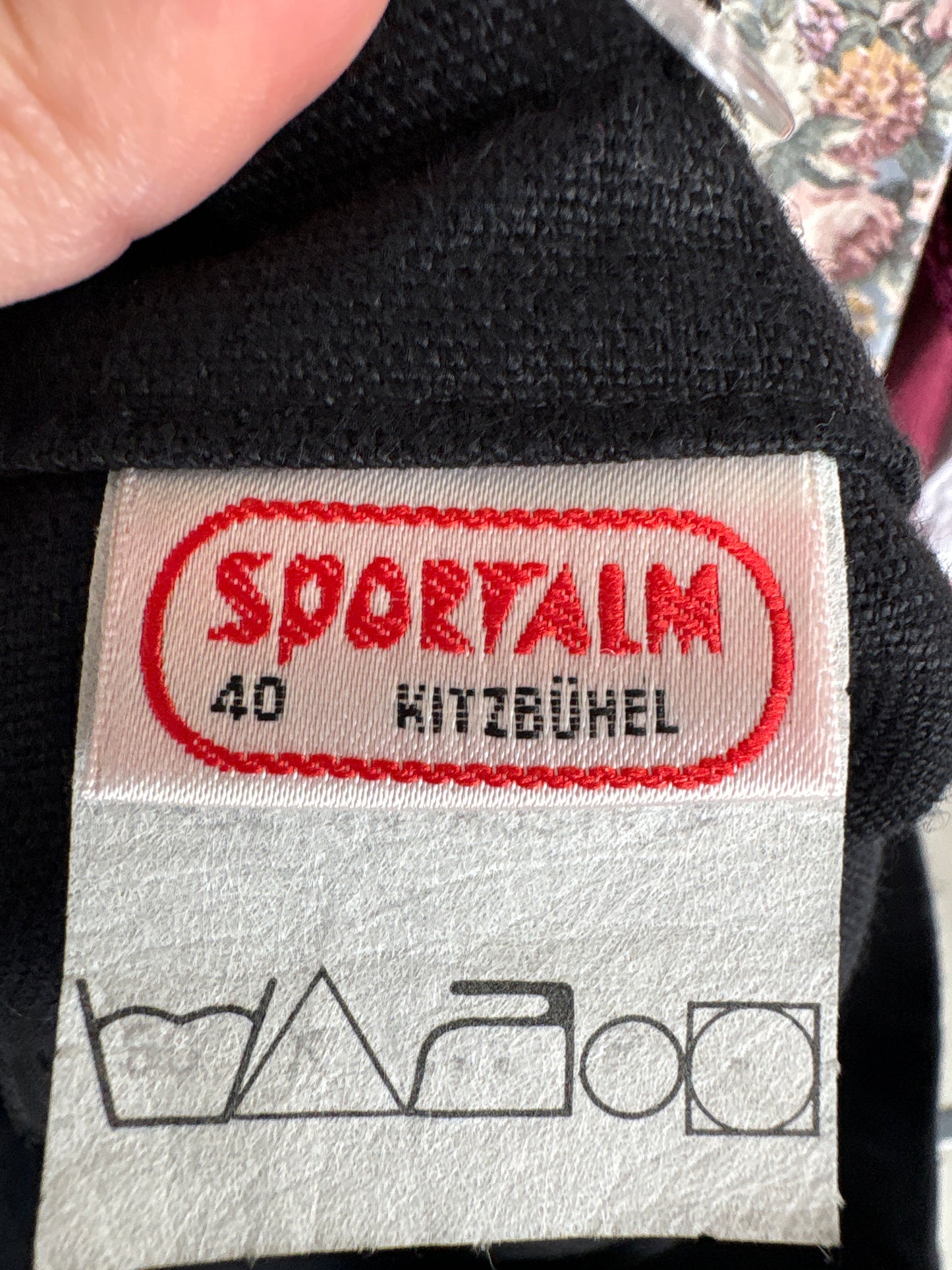 Fustă maxi luxury Sportalm din pânză grea de in neagră cu talie ultra înaltă