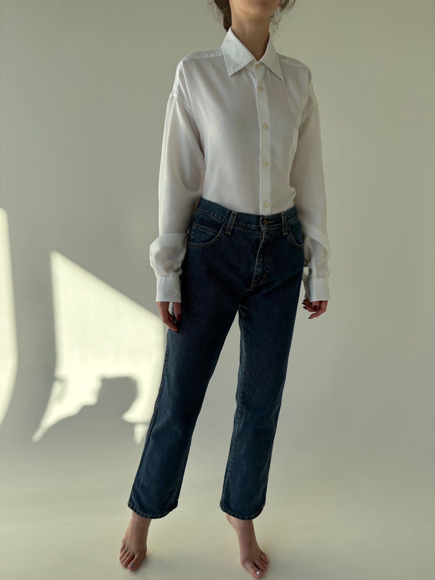 Jeans vintage de brand premium dark wash