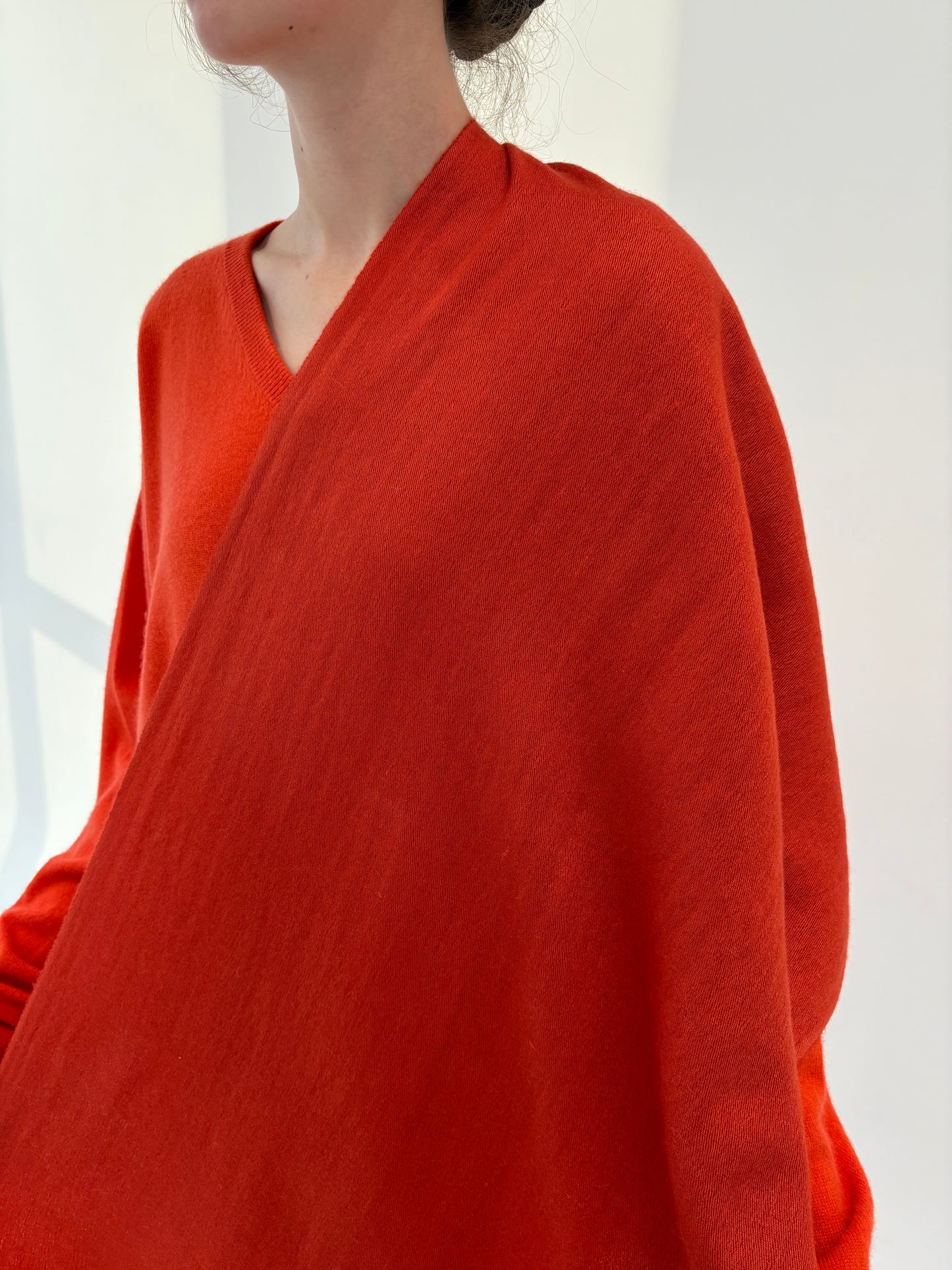 Shawl in culoare superbă din cea mai fină lana plină