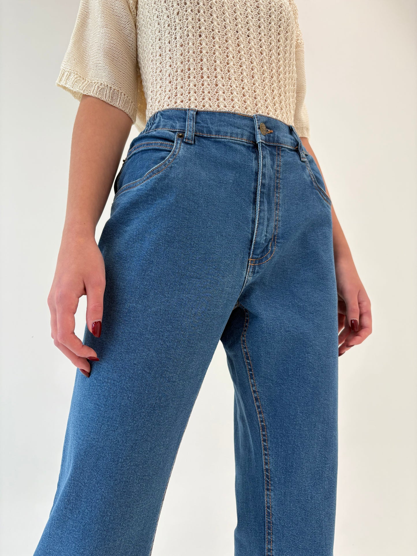 Jeans vintage tall straight leg uitat confort modelatori