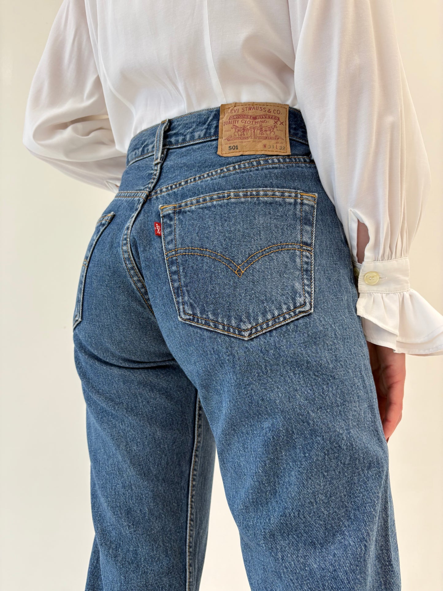 Jeans vintage Levi’s 501 classic wash