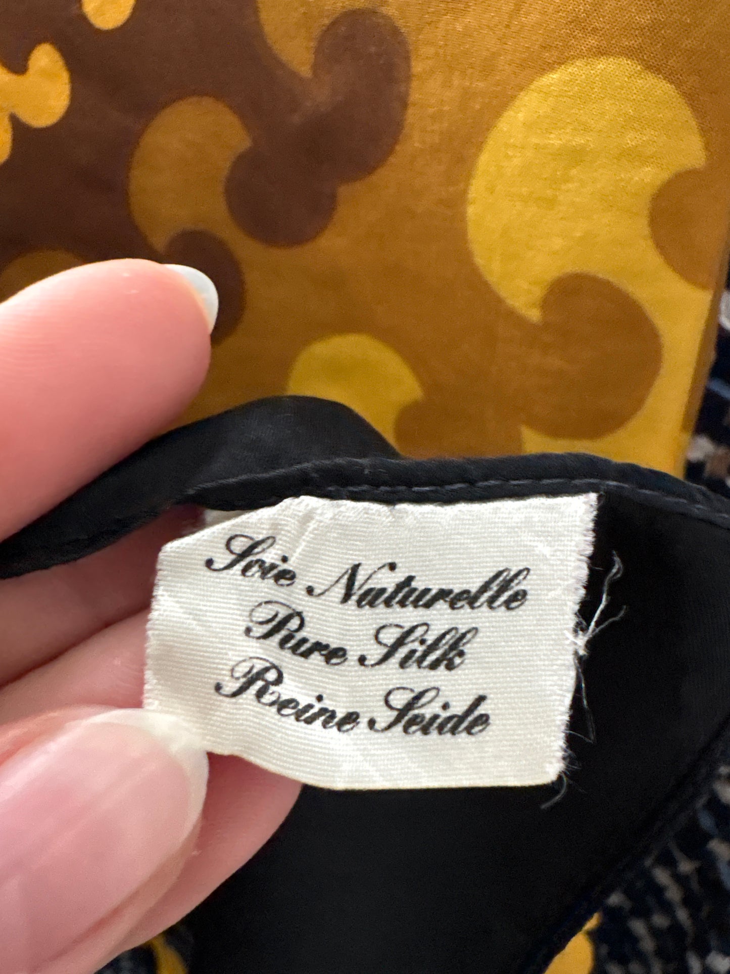 Eșarfă din mătase naturală