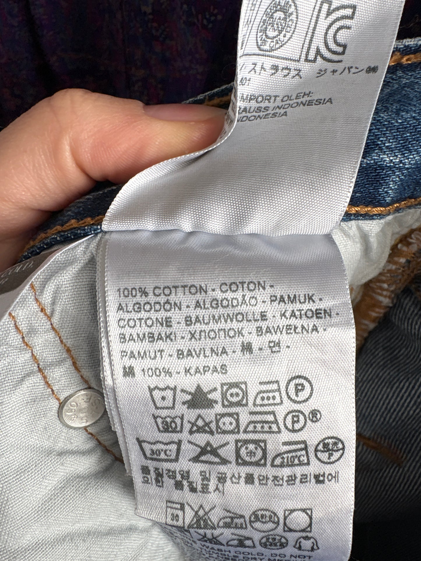 Jeans Levi’s petite 501 Customized & Tapered