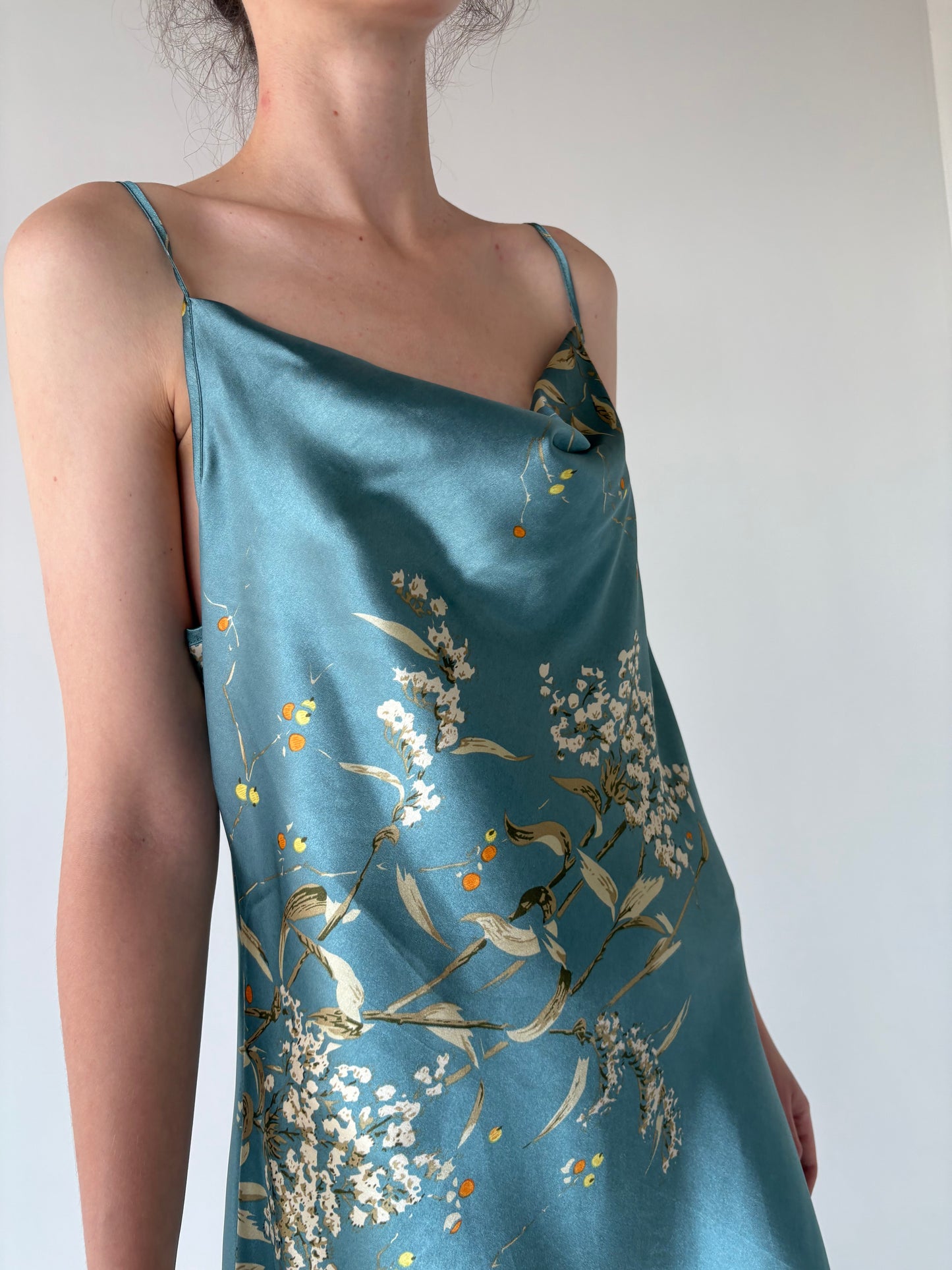 Furou / rochie tip furou cu print superb și bretele reglabile