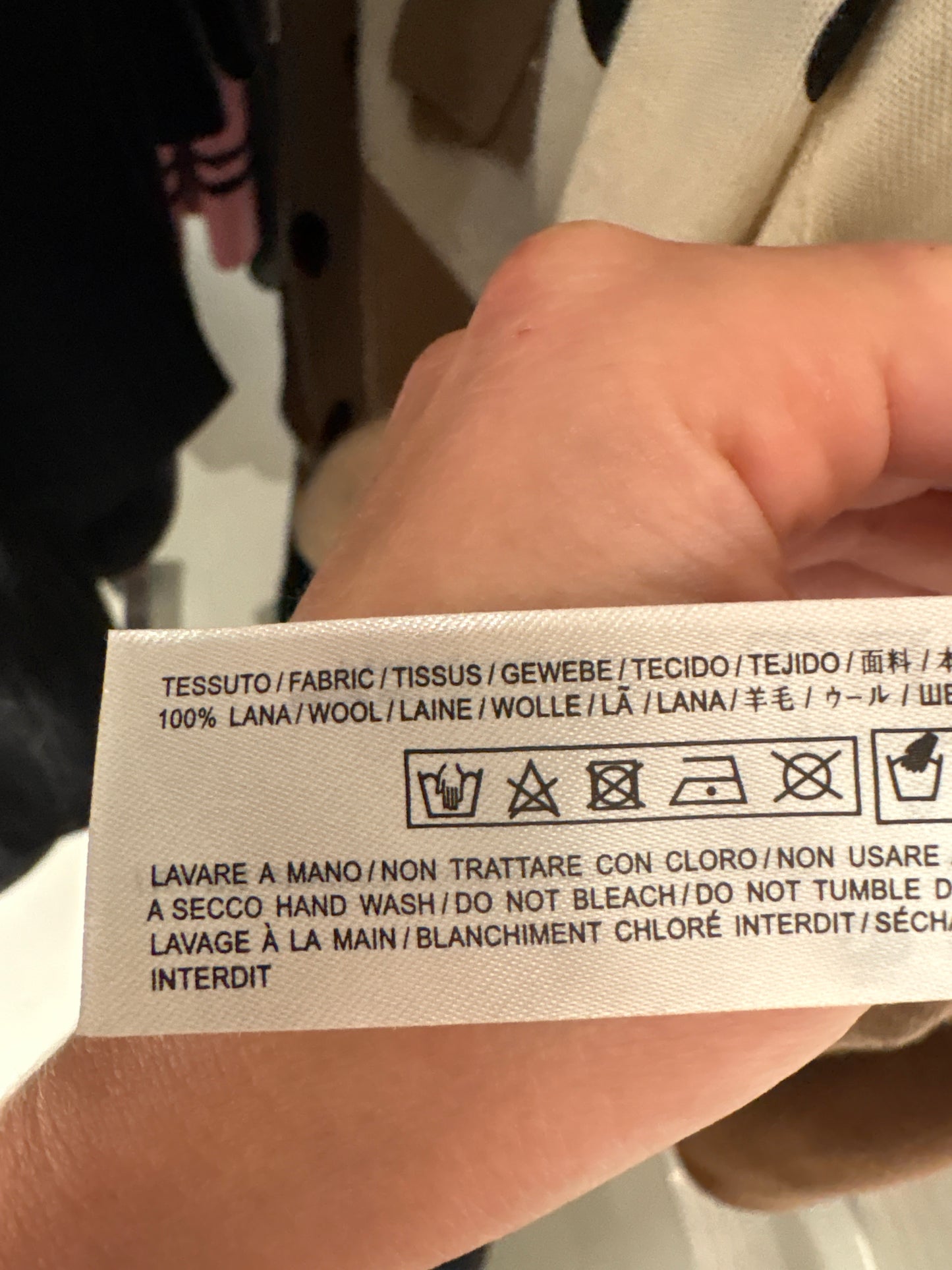 Pulover luxury Twin Set din lana merino extrafina extrafina cu buline