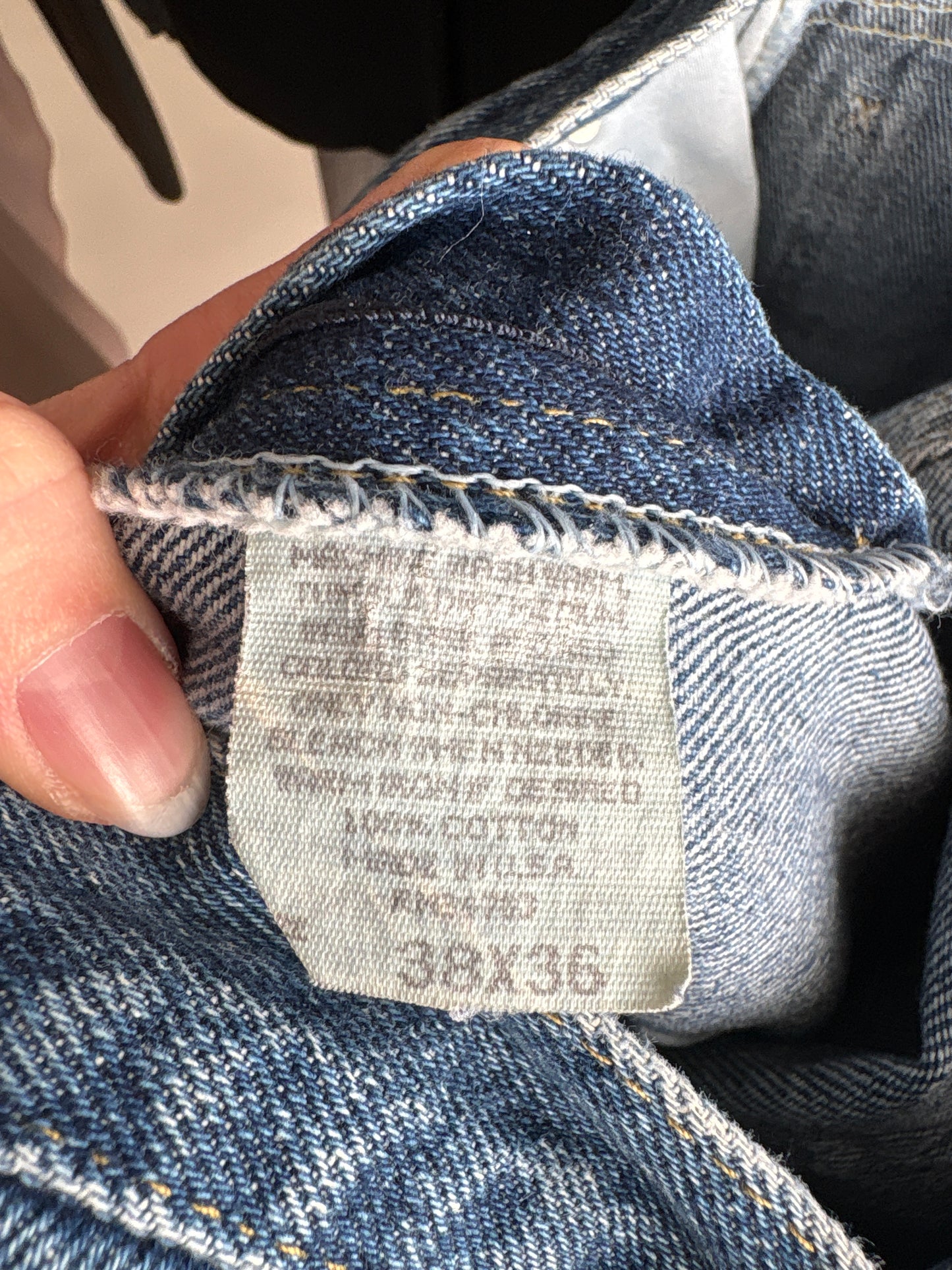 Jeans vintage premium classic wash straight leg tall