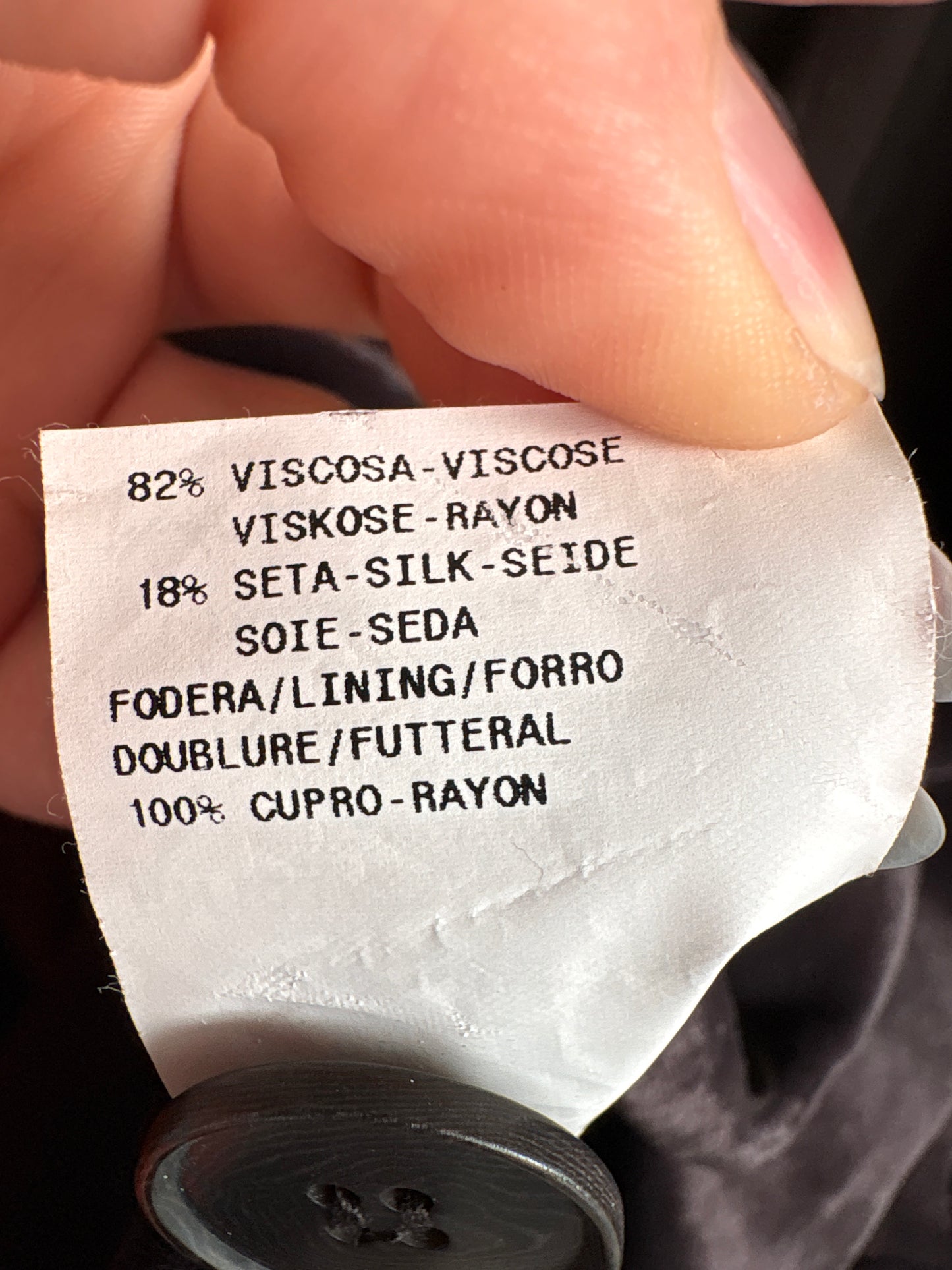 Sacou Armani icon din catifea subțire luxury cu mătase naturală