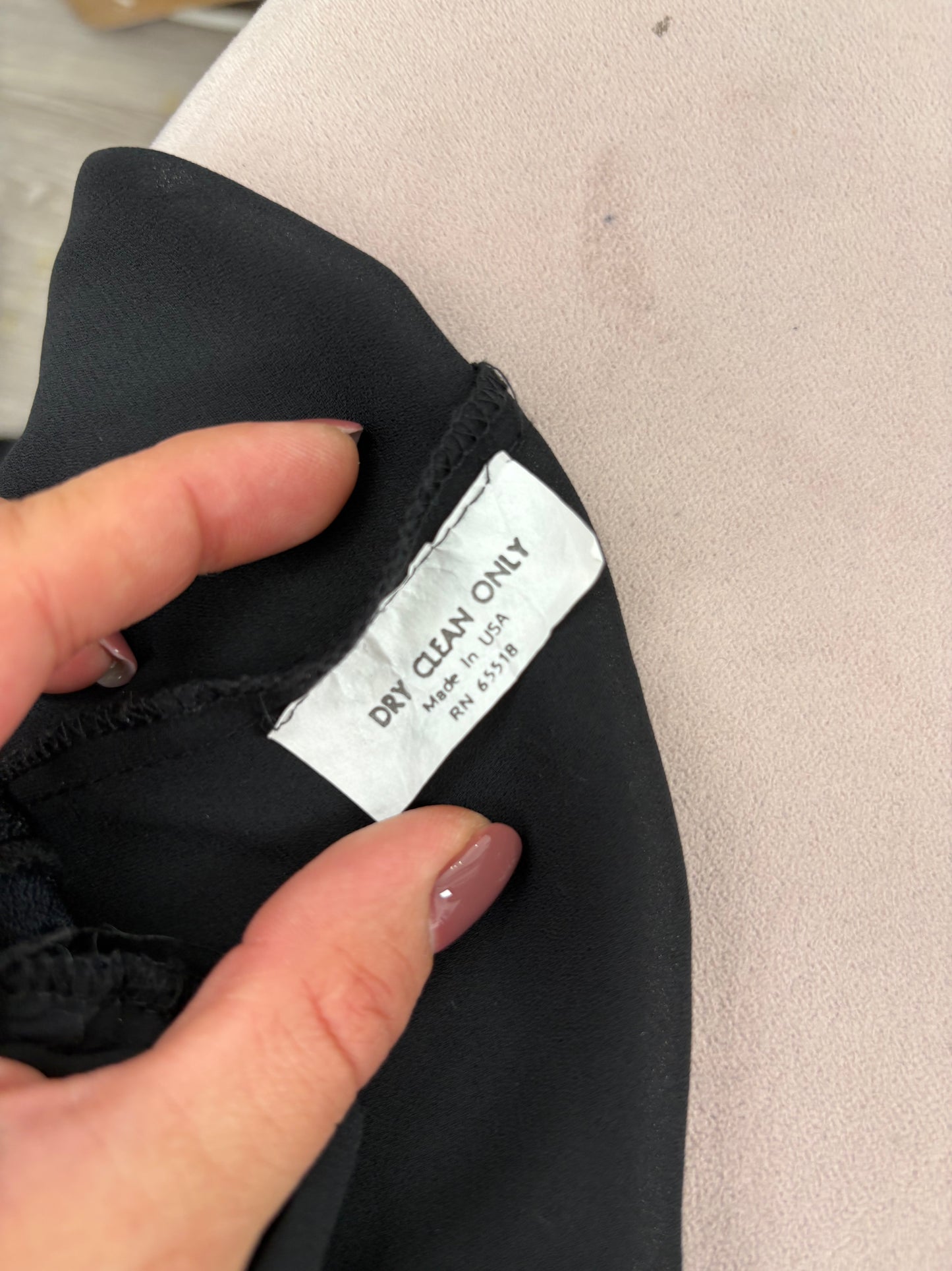 Salopetă vintage neagră tip capa și pantaloni spre palazzo