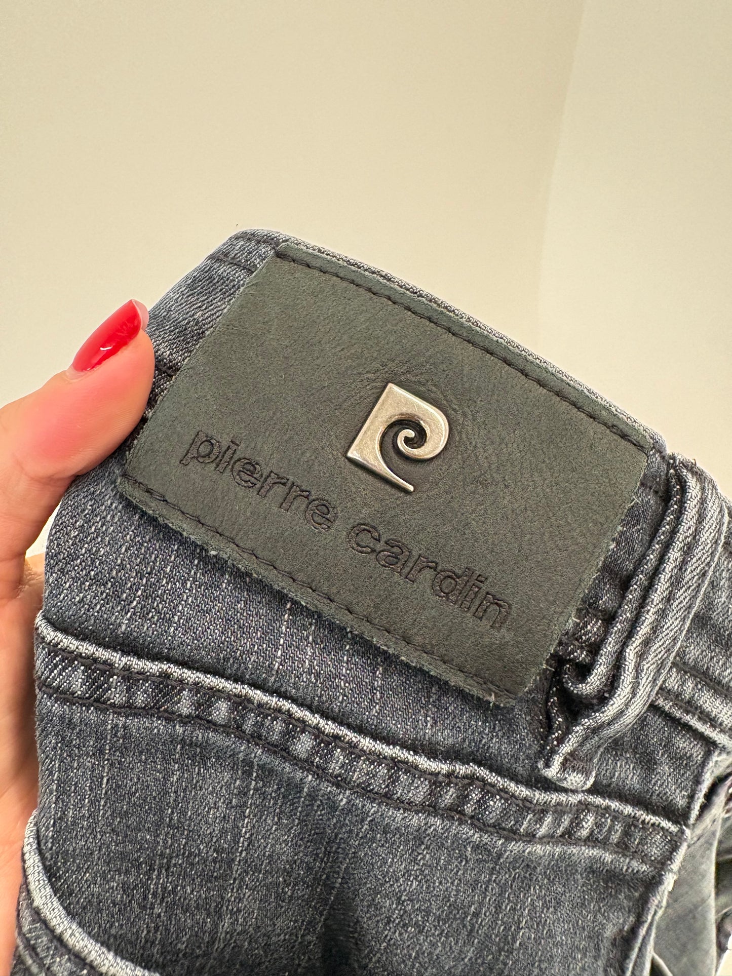 Jeans dark wash luxury Pierre Cardin modelatori
