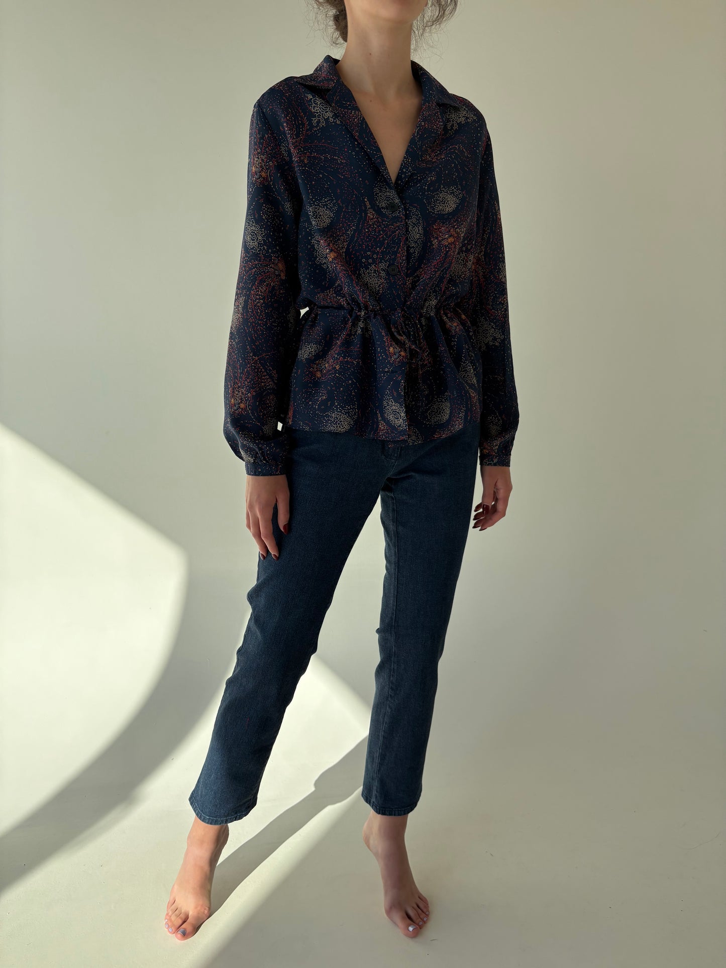 Jeans vintage confort modelatori dark wash