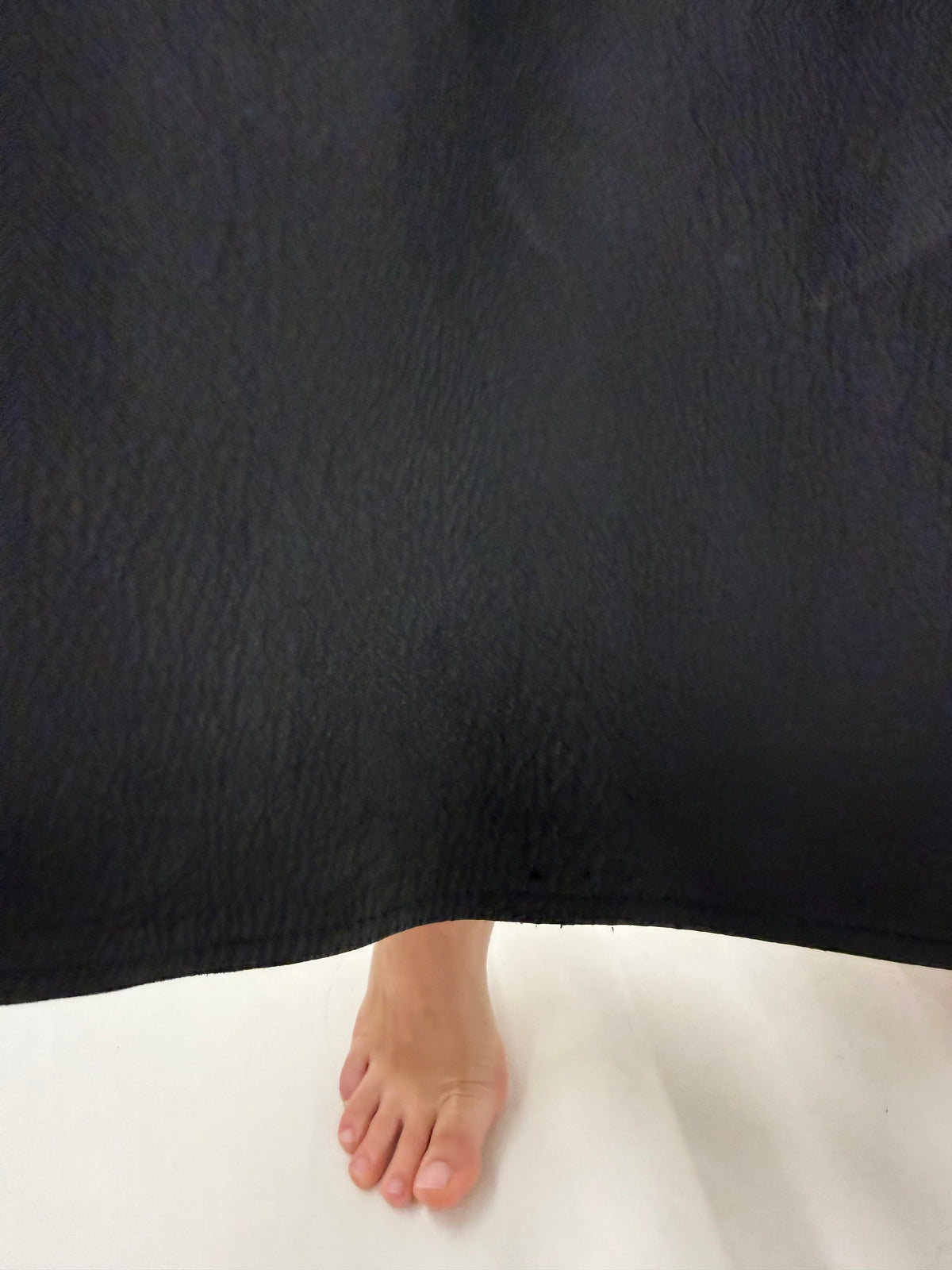 Fustă maxi din piele naturală extra moale ultra amplă cu buzunare