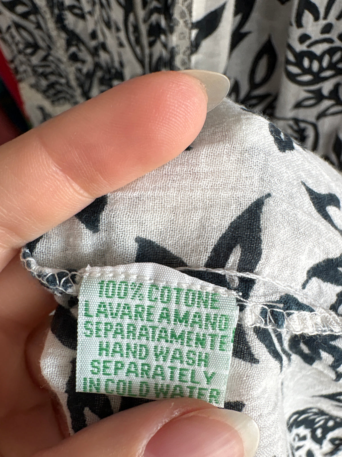 Rochie premium italiană din cea mai fină panzica de bumbac cu talie reglabilă
