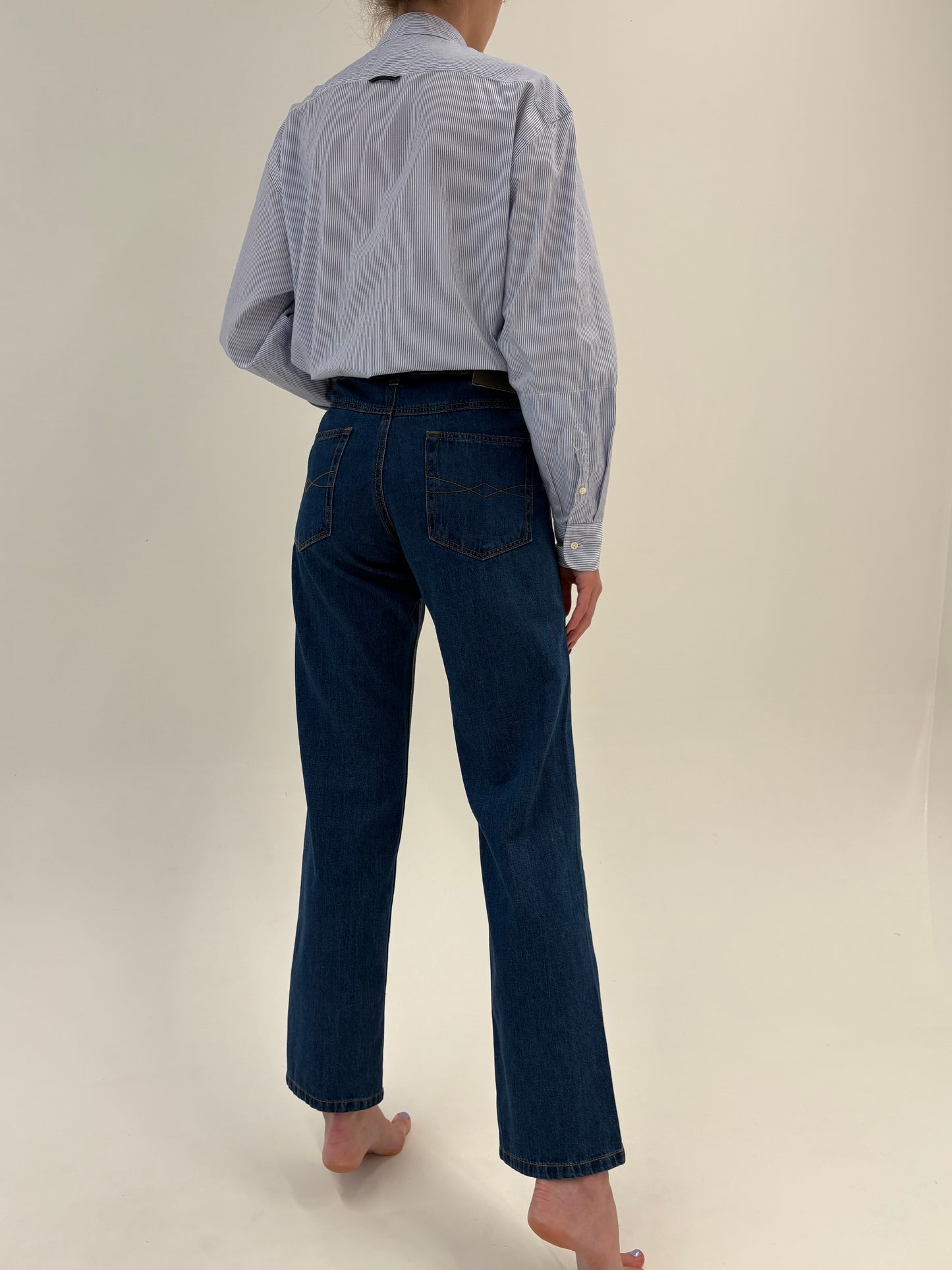 Jeans vintage tall darker wash straight leg