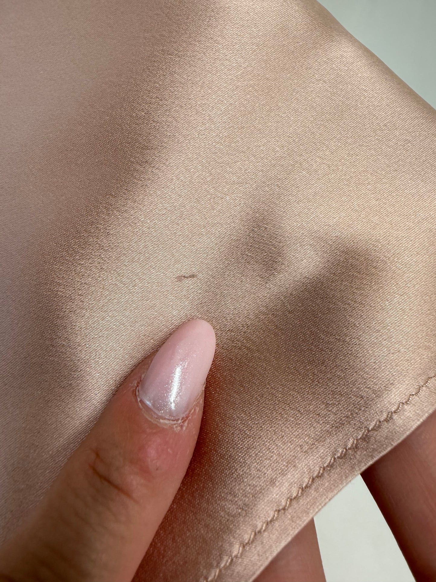 Set dusty Pink italian din mătase naturală plină satinata în bie