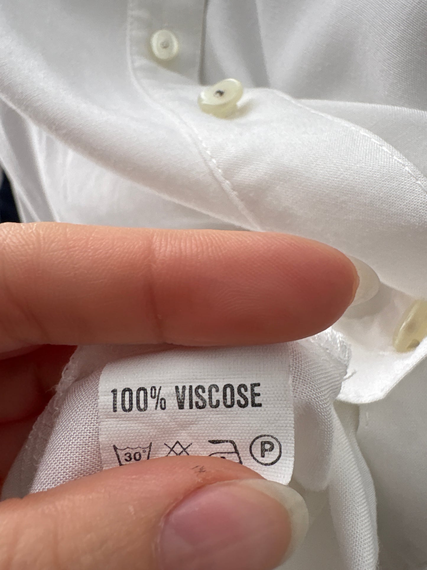 Cămașa vintage butter white cu guler supradimensionat cu paiete transparente