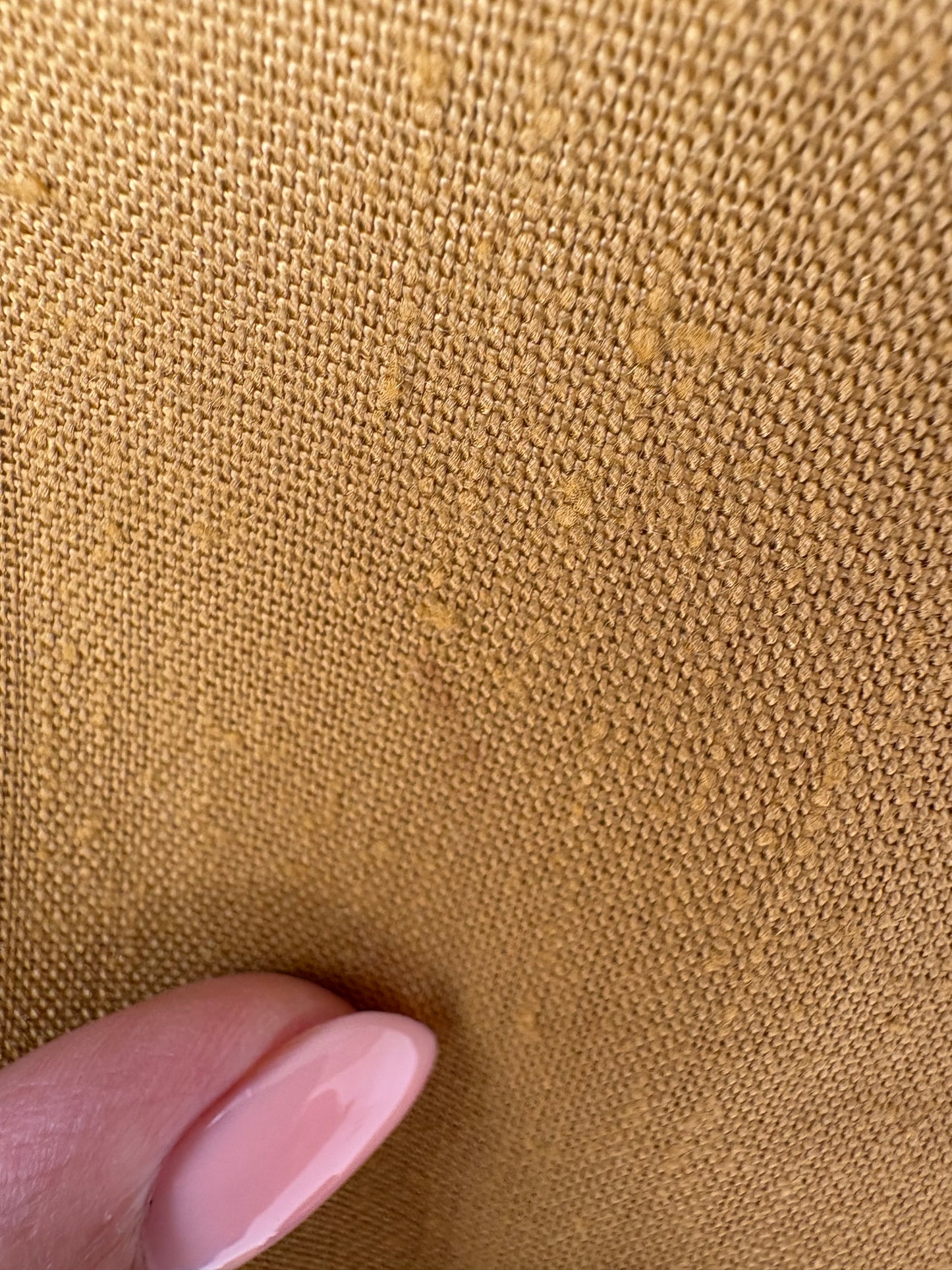 Sacou mustard yellow vinatge cu închidere dublă din mix de lana