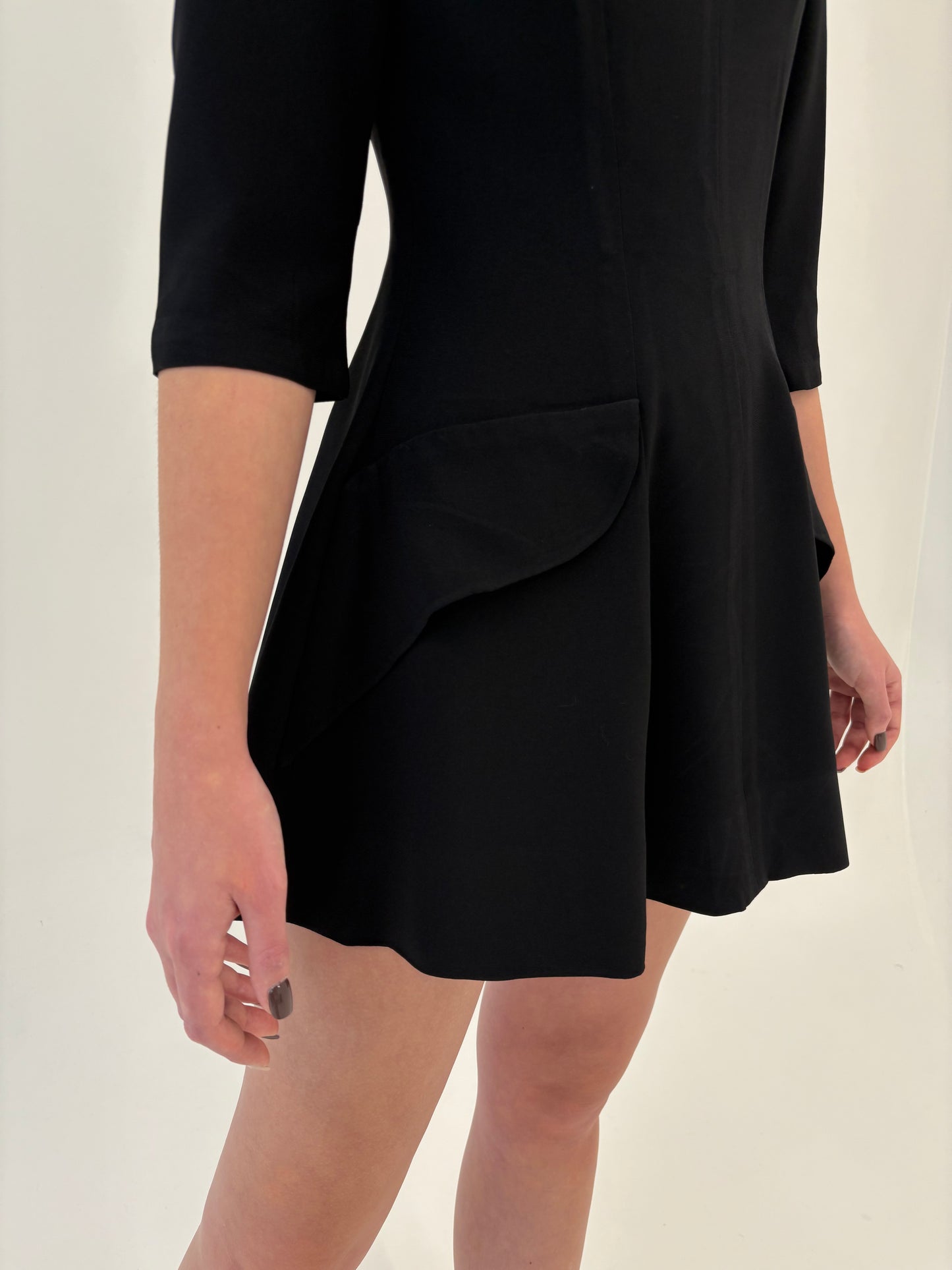 Top vintage/ LBD ultra mini super cambrat de la business la seara