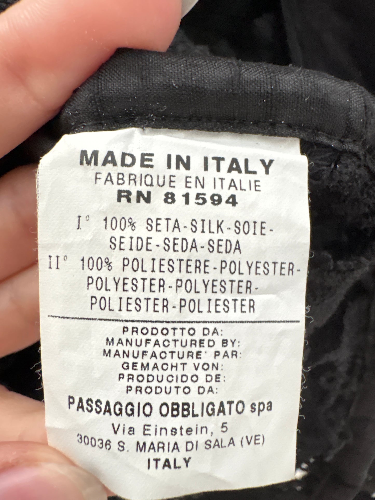 Top spectaculos din mătase naturală luxury Nara Camicie cu dantelă macrame
