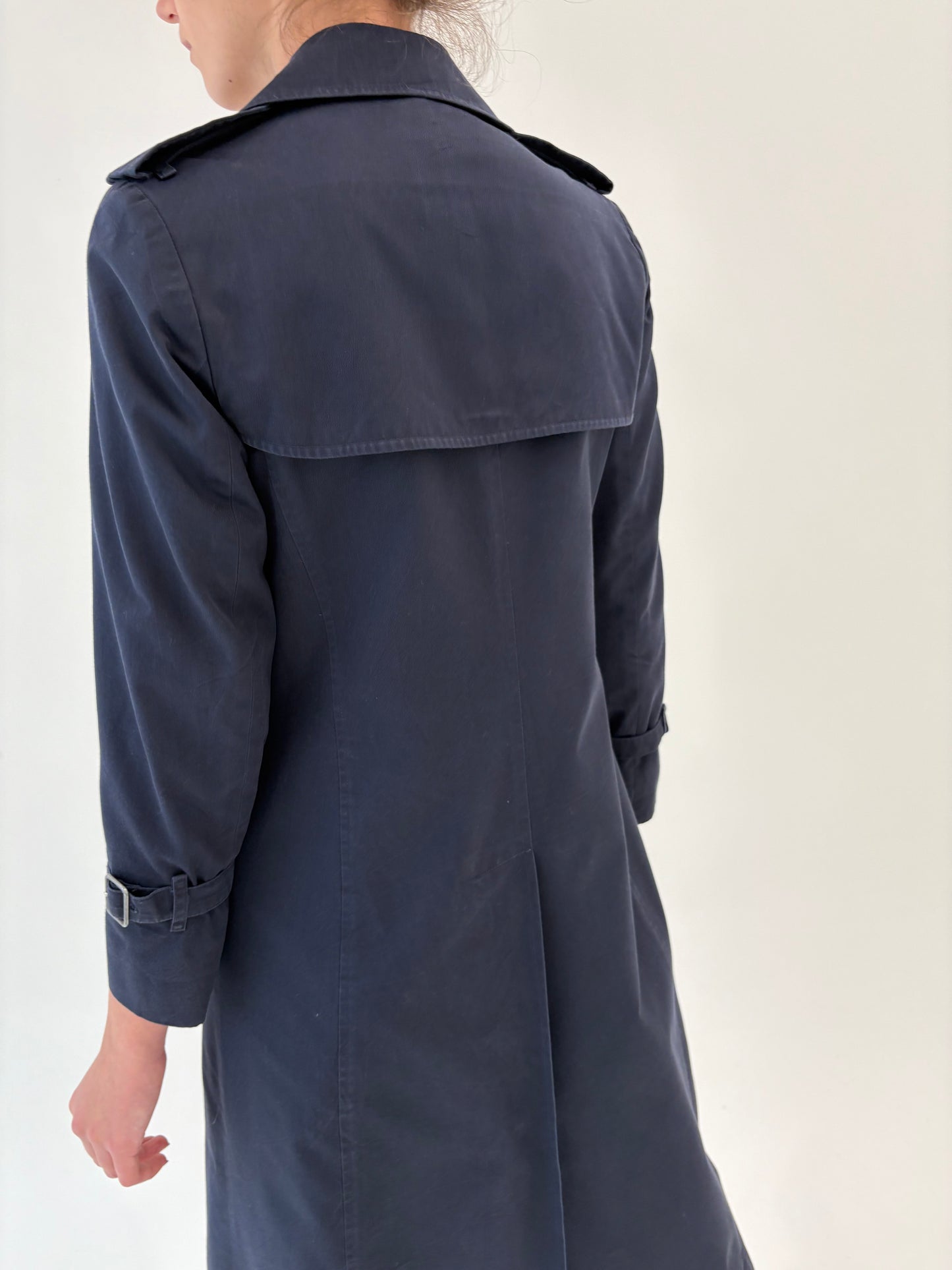 Trench Burberry vintage petite Navy blue
