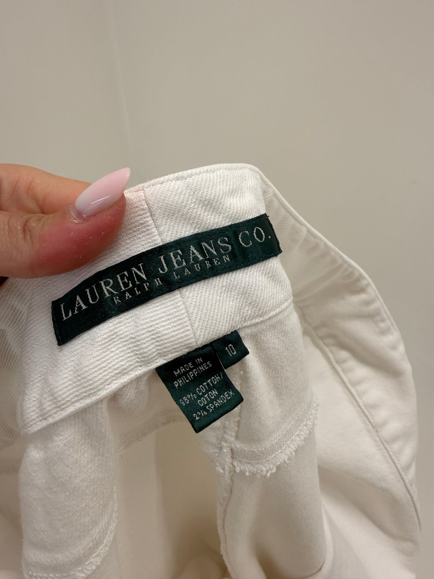 Pantaloni Ralph Lauren de vară din bumbac ultra confort