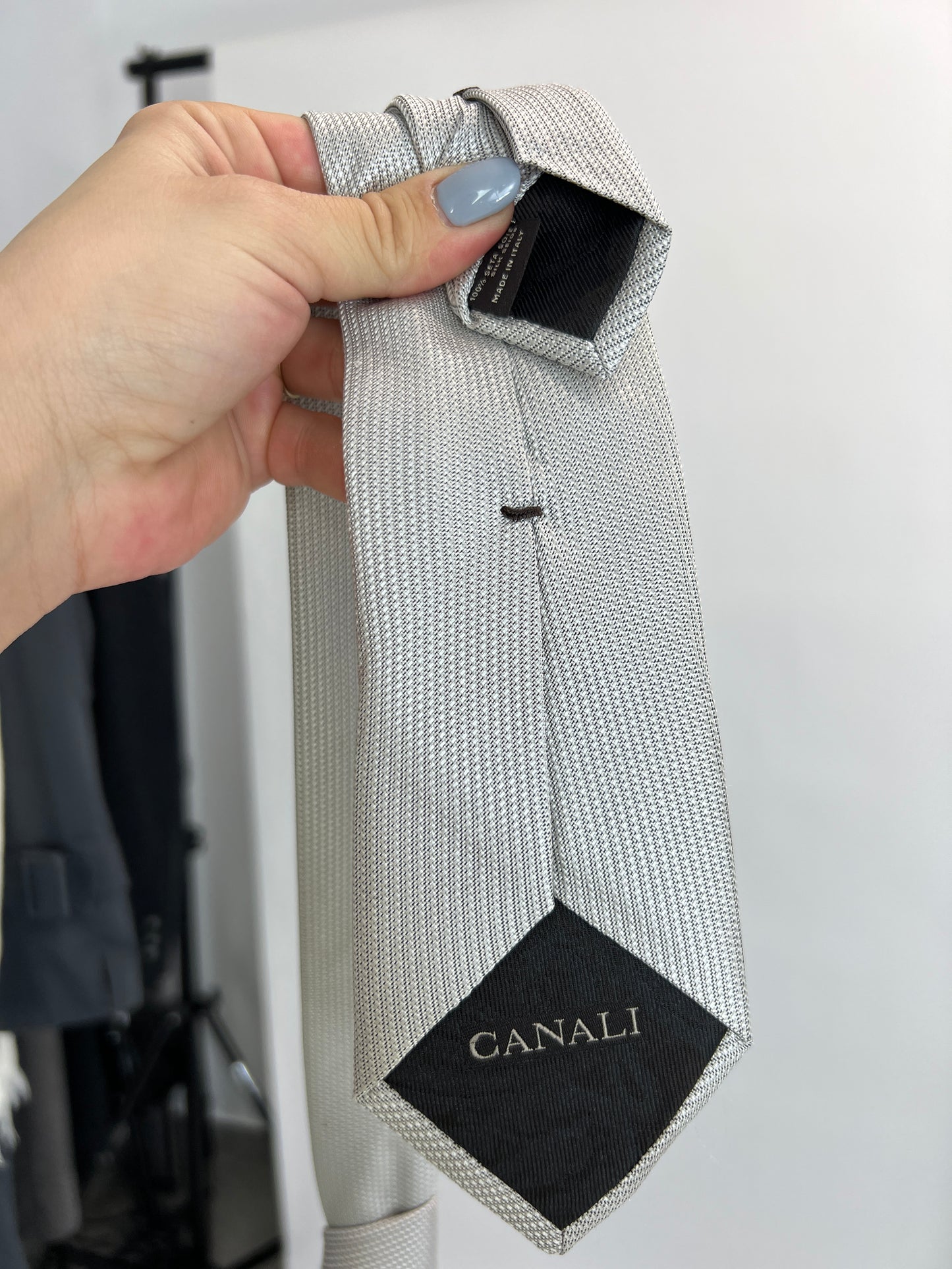 Cravata Canali mătase naturală