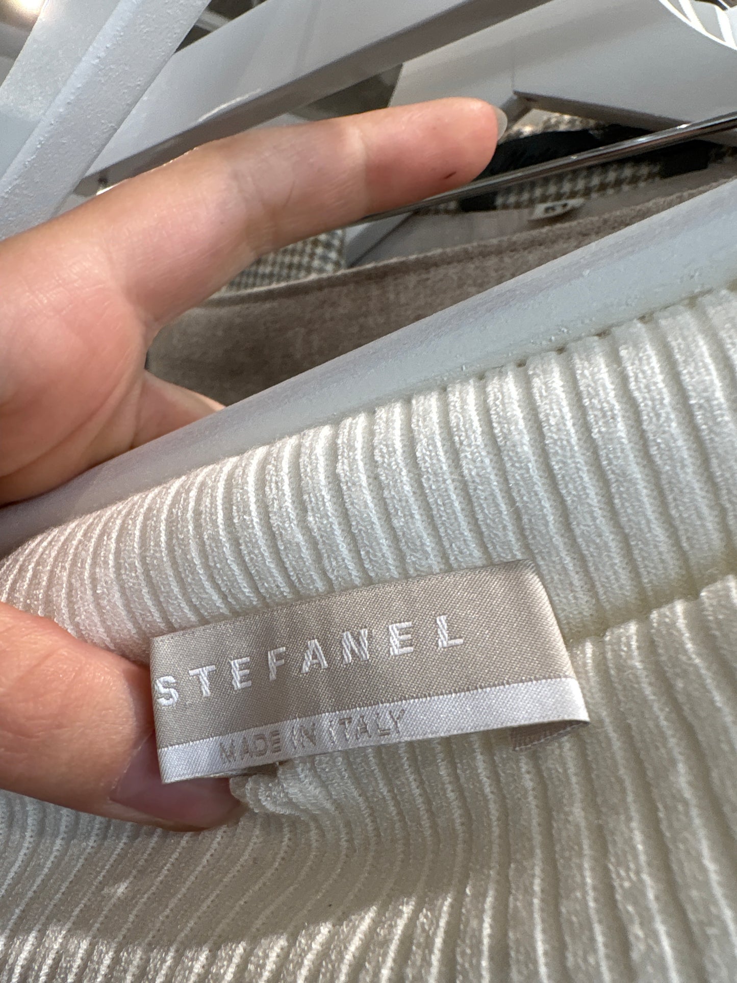 Puloveras ribbed Stefanel cambrat