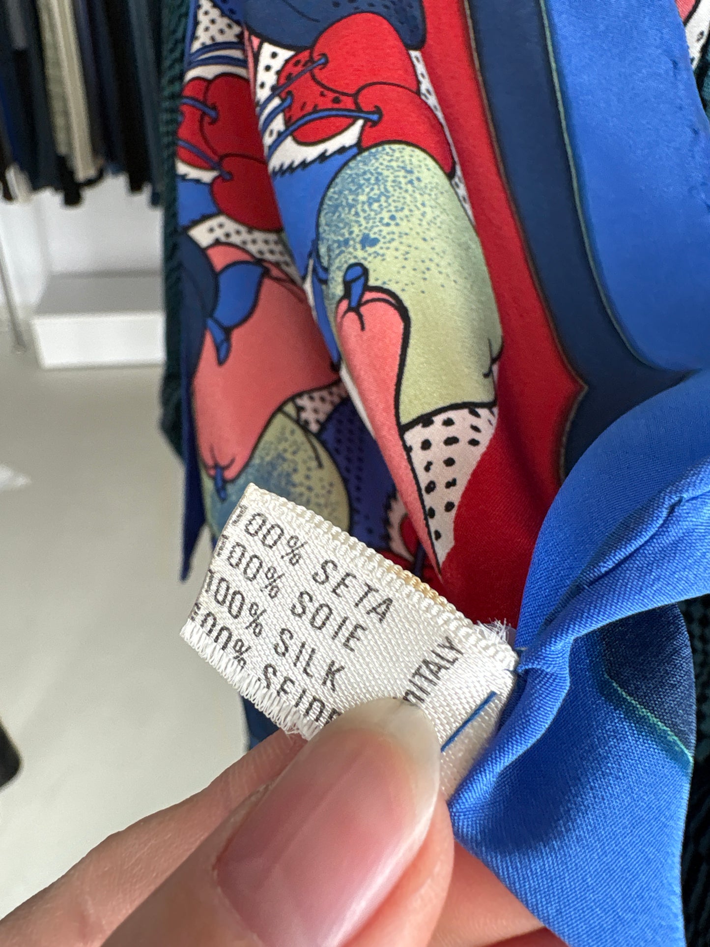 Eșarfă luxury Ungaro din mătase naturală