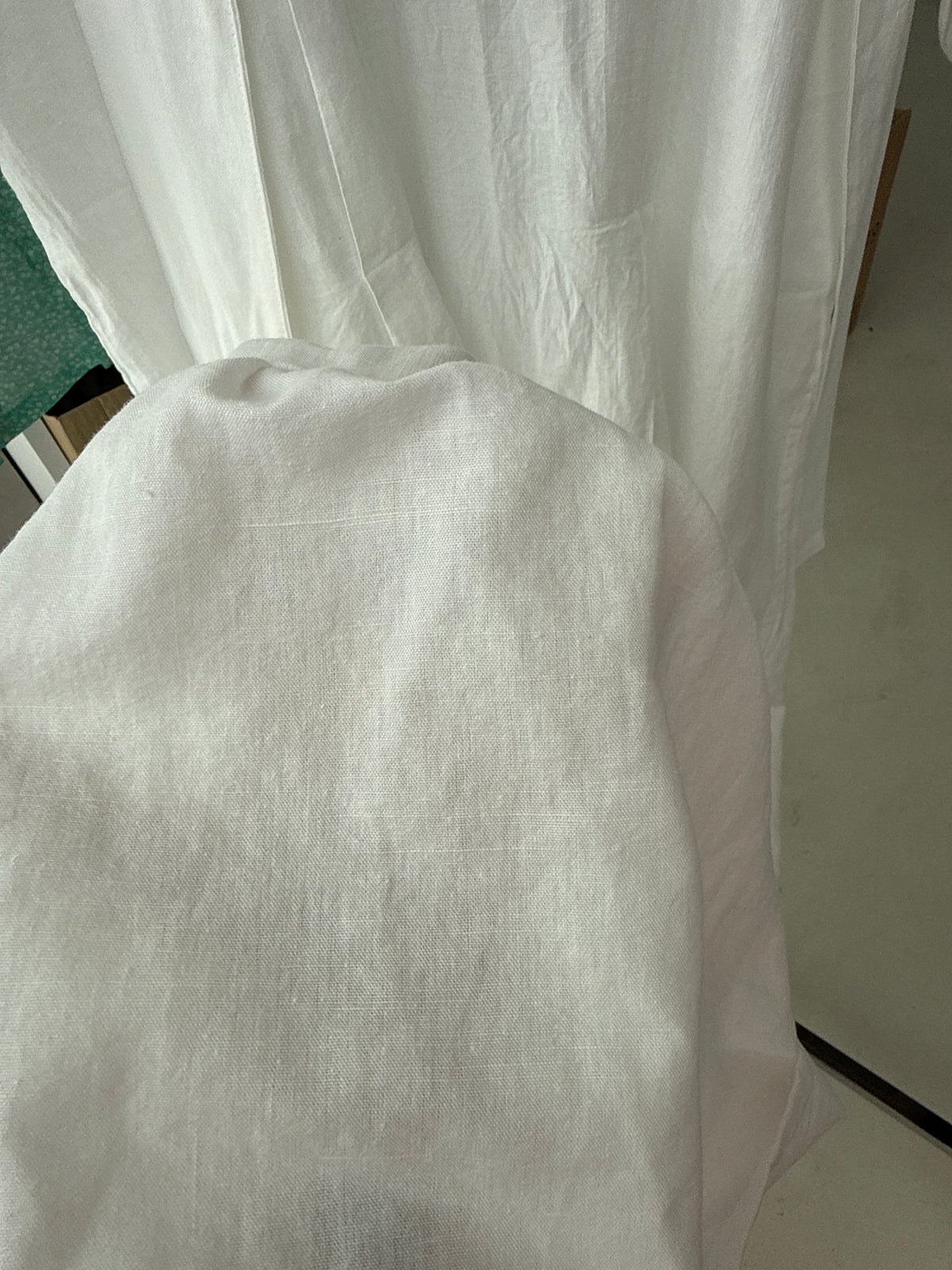 Rochie vintage maxi bijuterie din pânză excepțională de in cu broderie manuală
