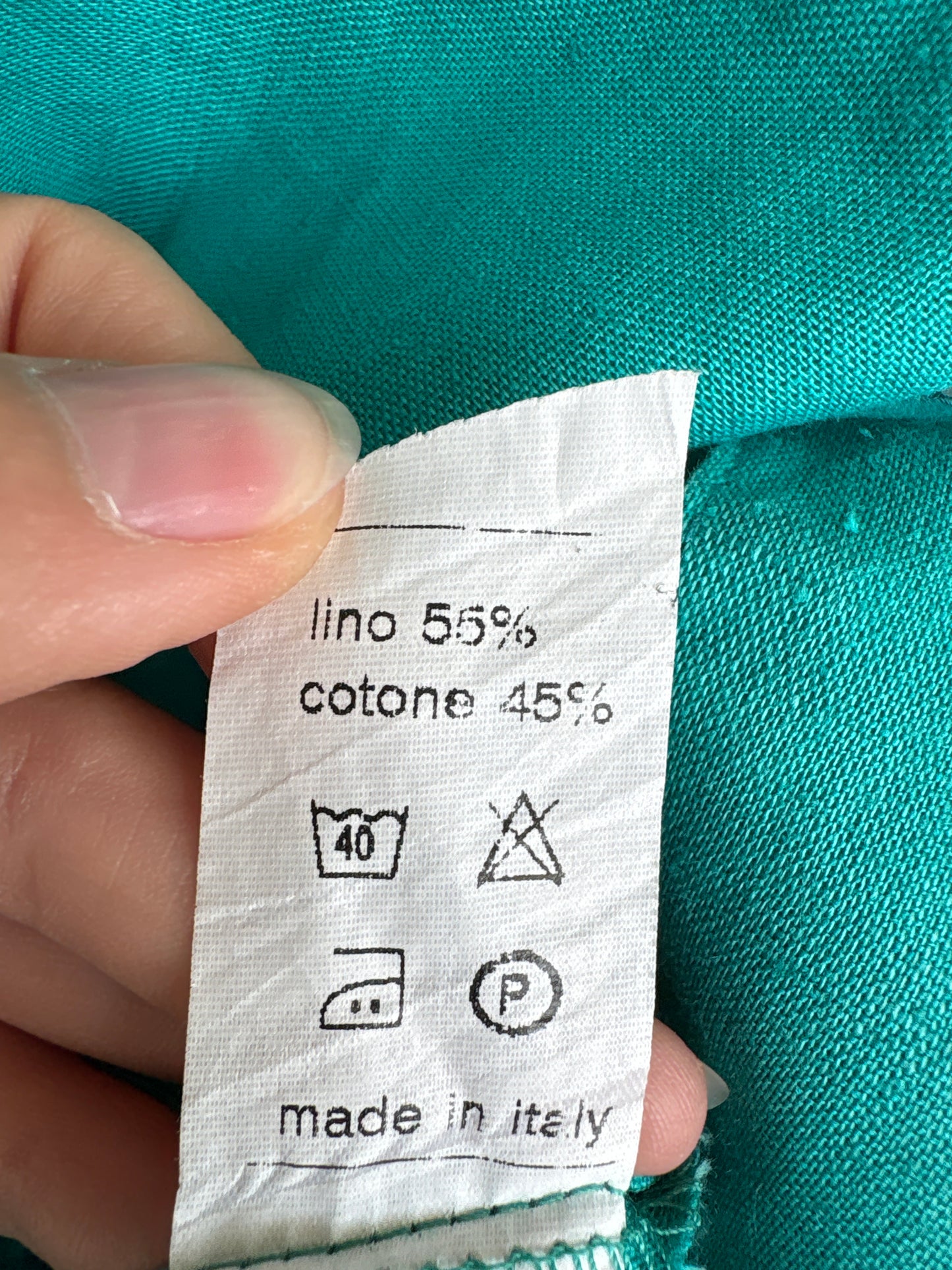 Sacou clasic italian din panzica de in și bumbac în culoare superbă