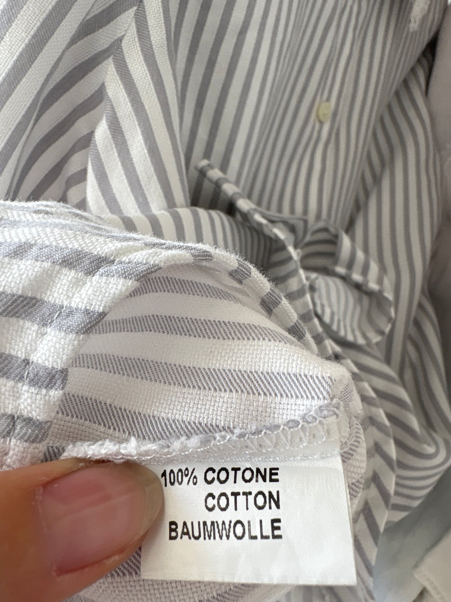 Cămașa vintage din poplin excepțional de bumbac texturat