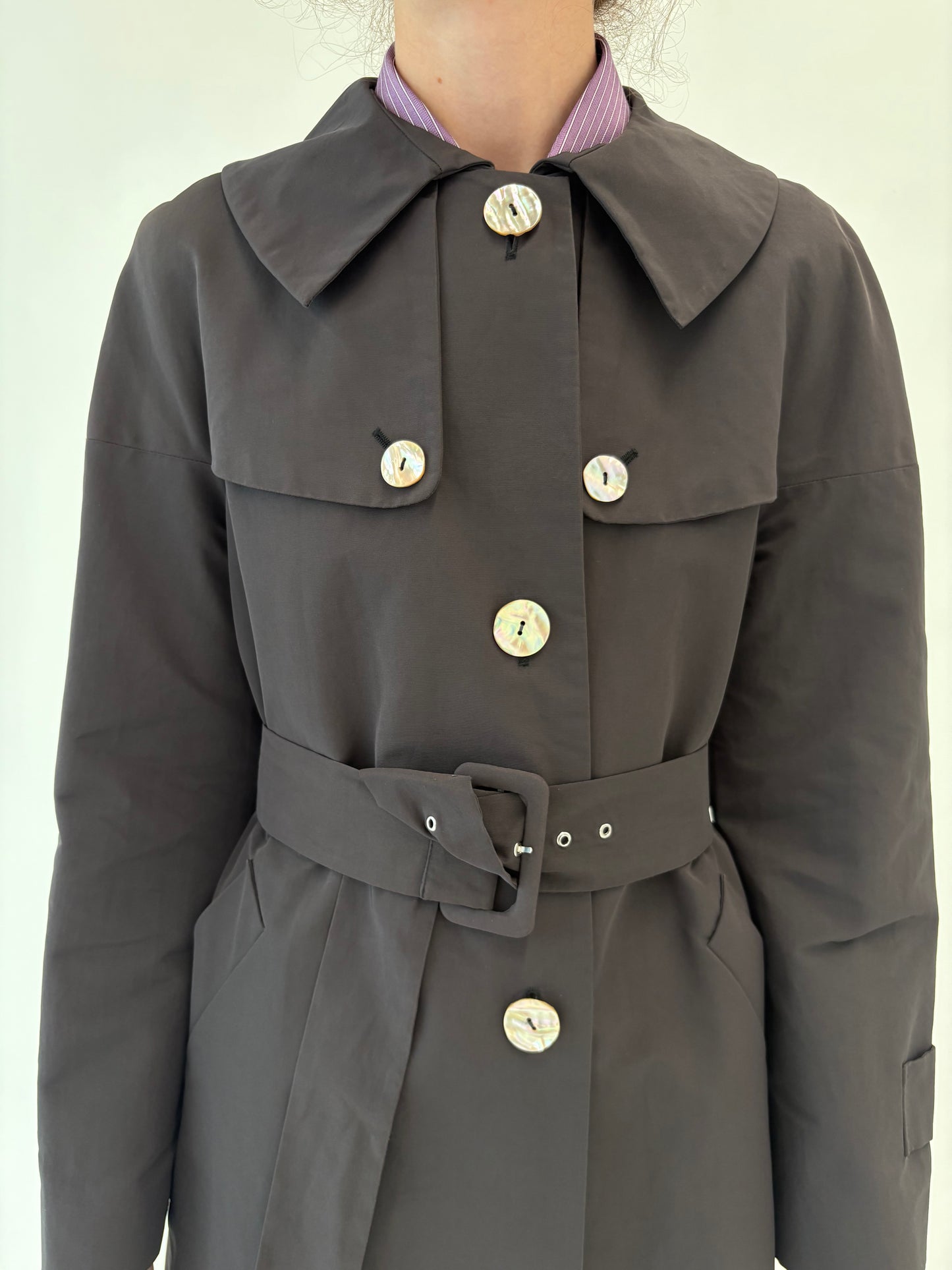 Trench ultra luxury Max Mara testa di Moro impermeabil