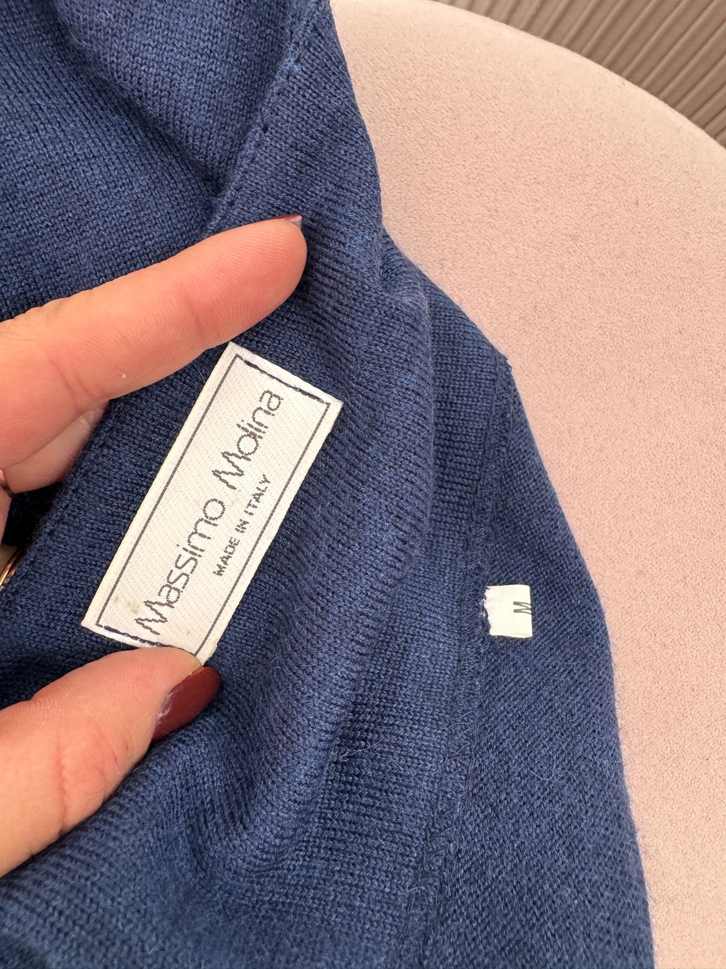 Top italian din lana merino extrafina