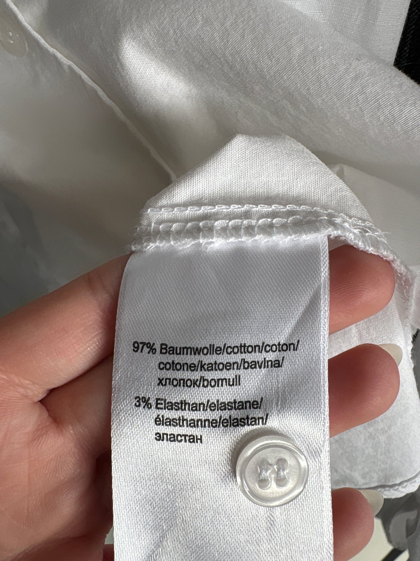 Cămașa premium în croi cambrat din poplin ușor strech ultra confort