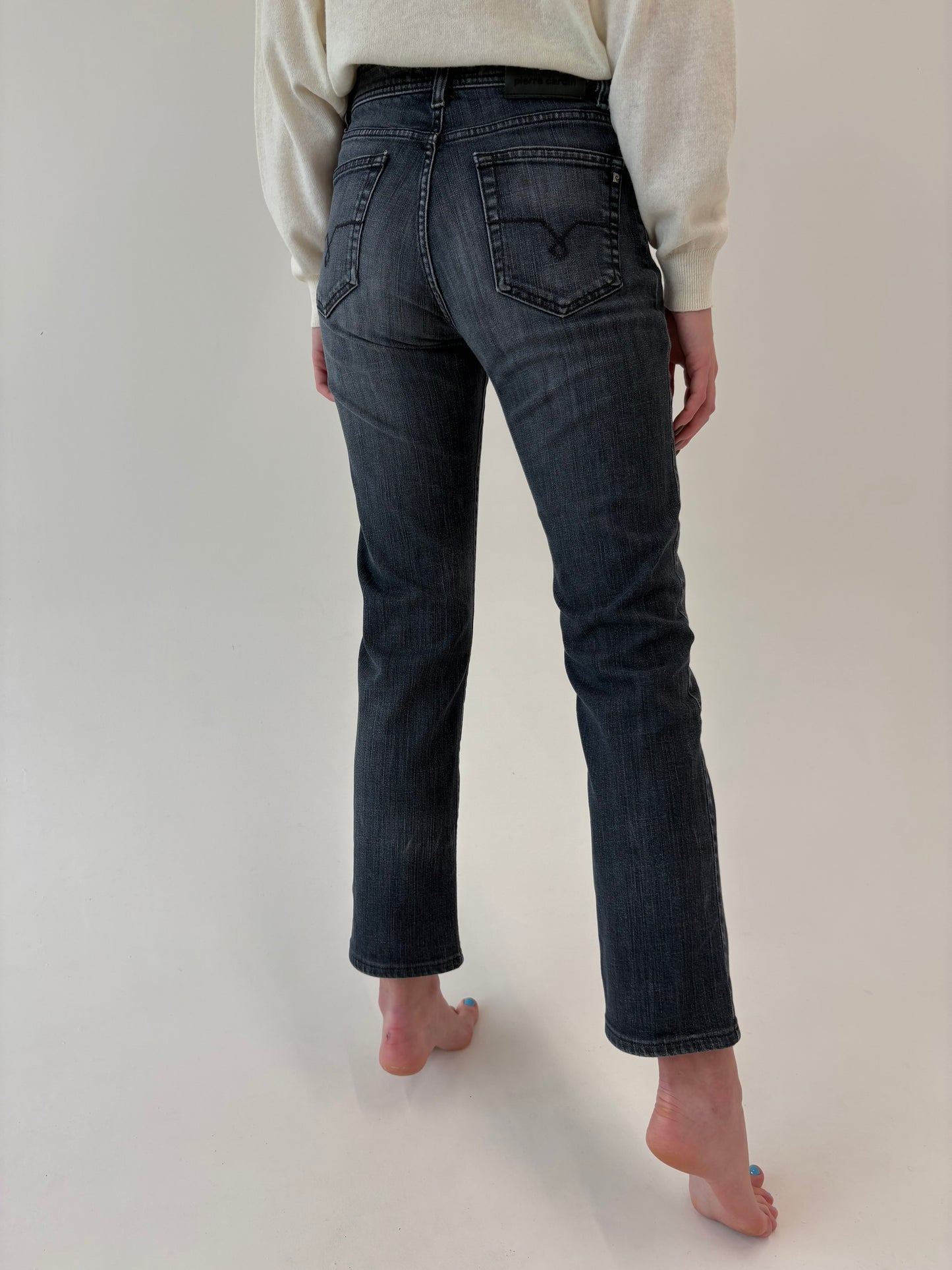Jeans dark wash luxury Pierre Cardin modelatori