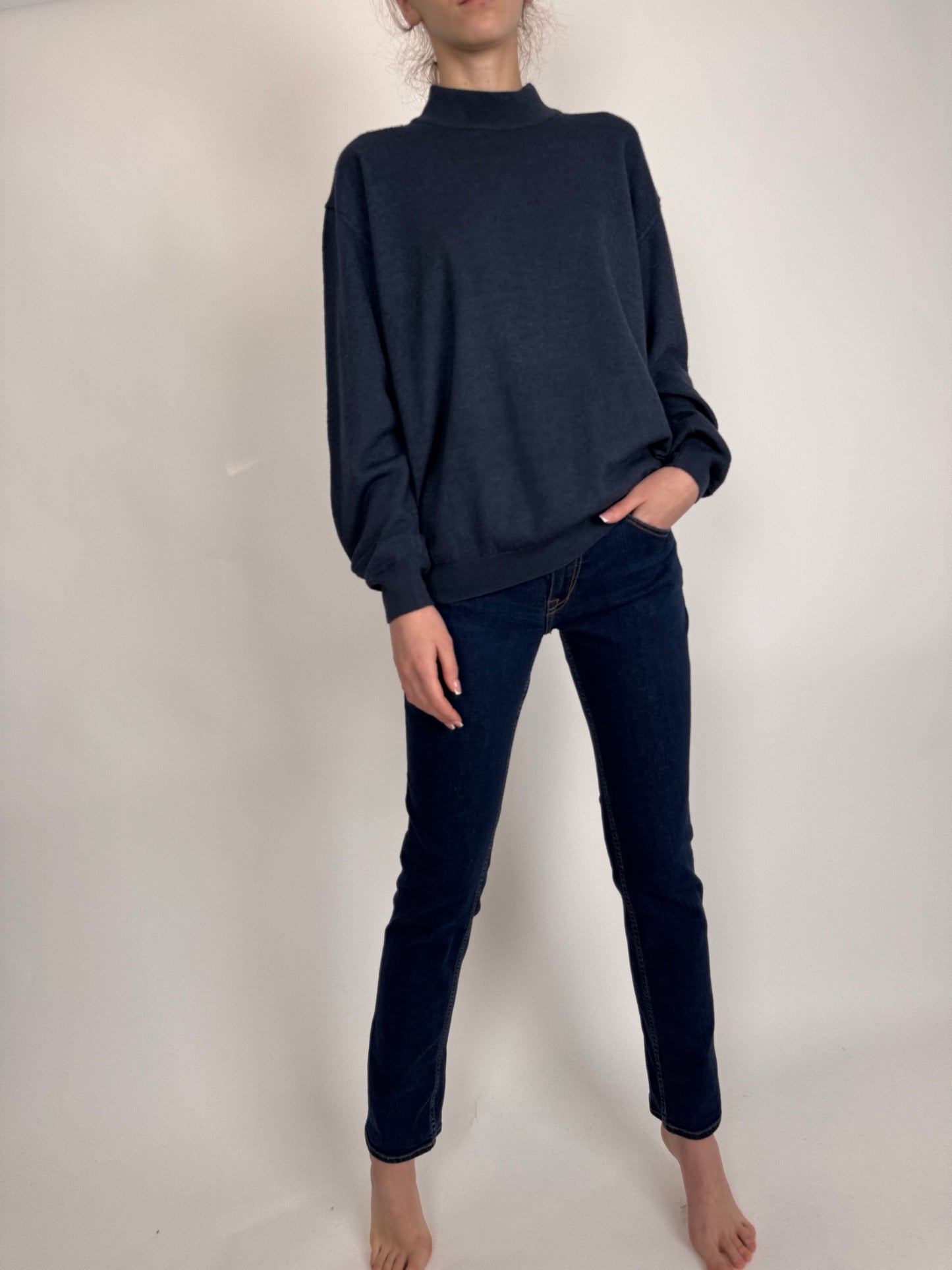 Jeanși Tommy Hilfiger dark wash din bumbac modelator