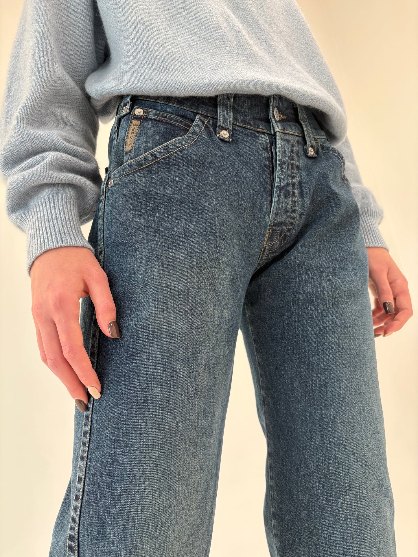 Jeans vintage Armani straight leg