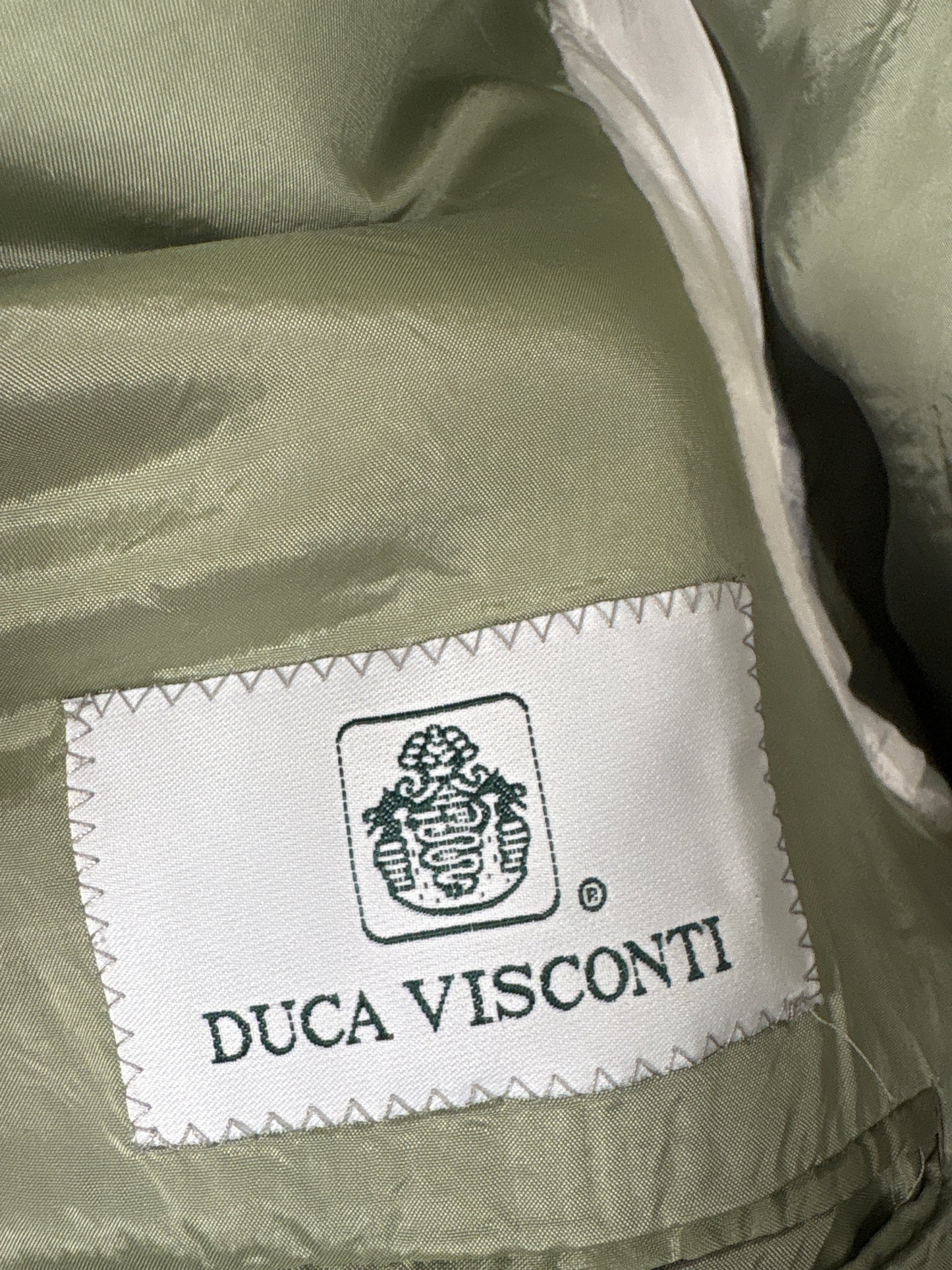 Sacou mint geeen italian din stofă de lana extrafina în croi actual
