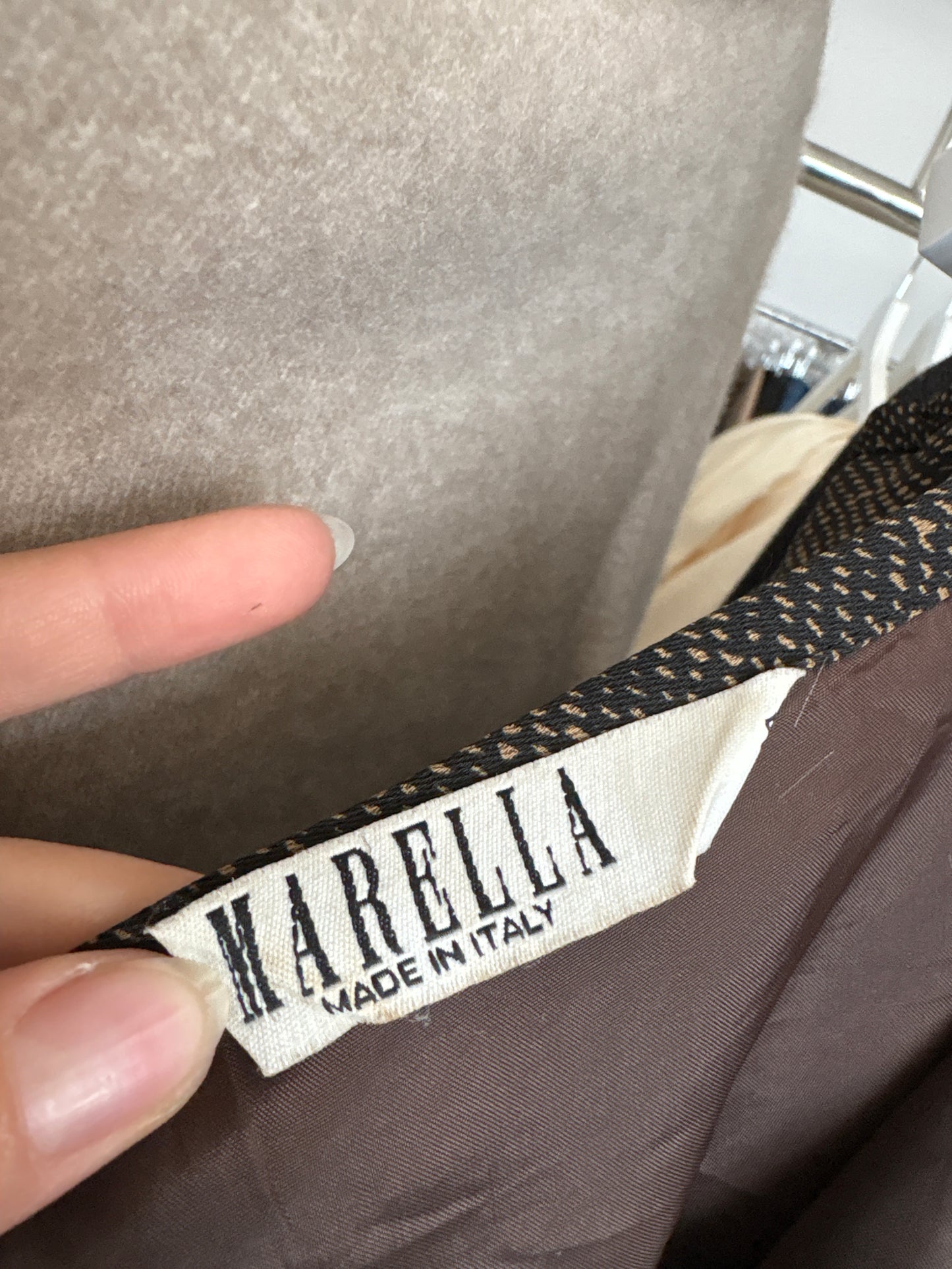 Fustă maxi petrecută Marella by Max Mara cu talie ultra înaltă