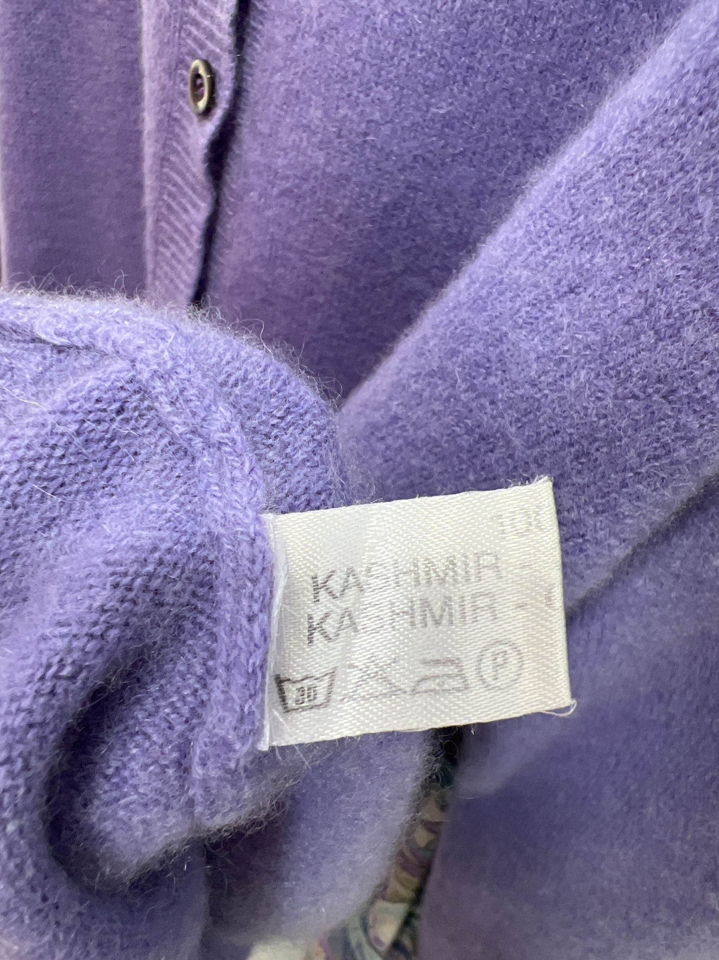 Set lavandă din cașmir