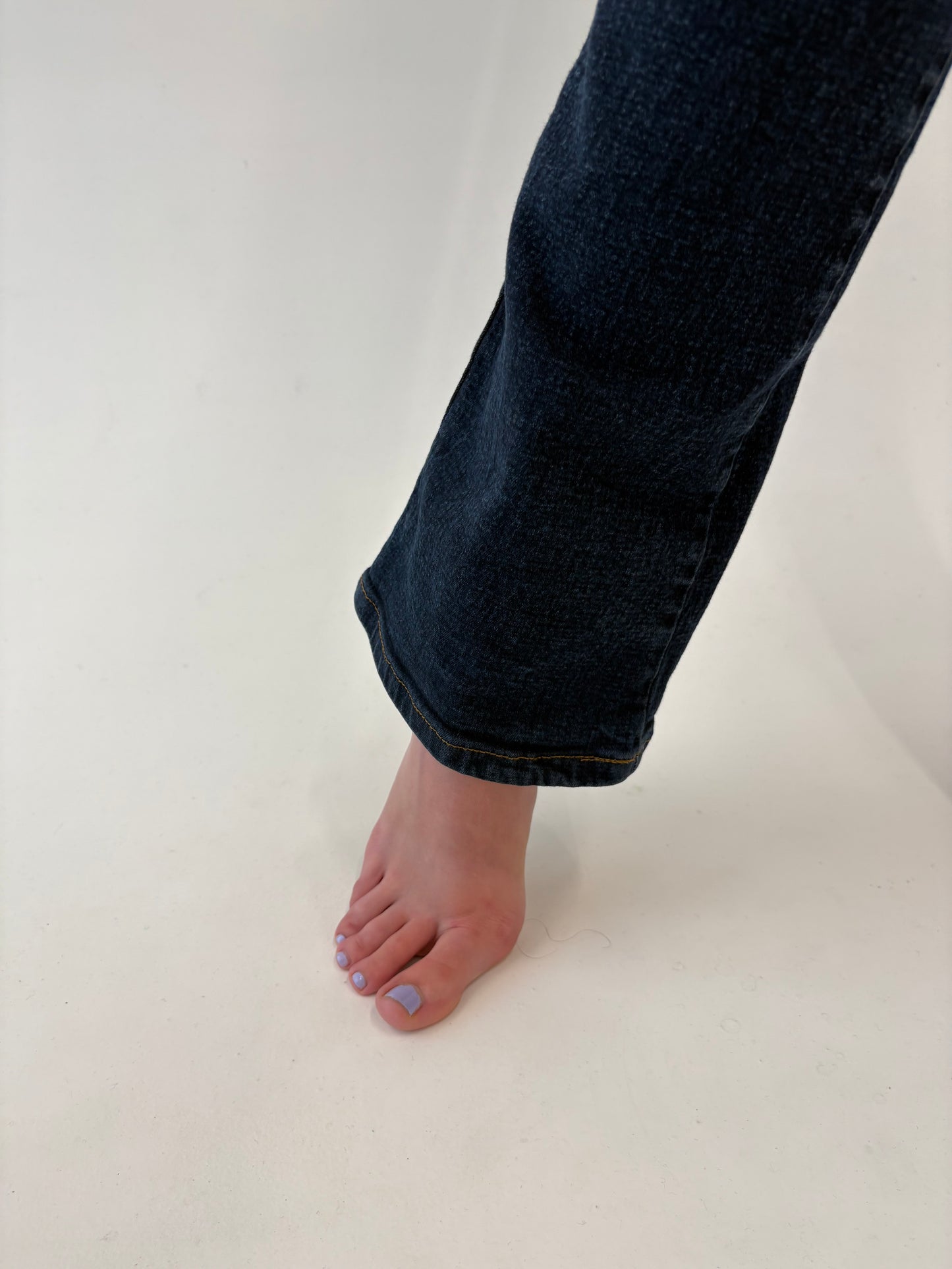 Jeans vintage tall premium modelator evazat dark wash