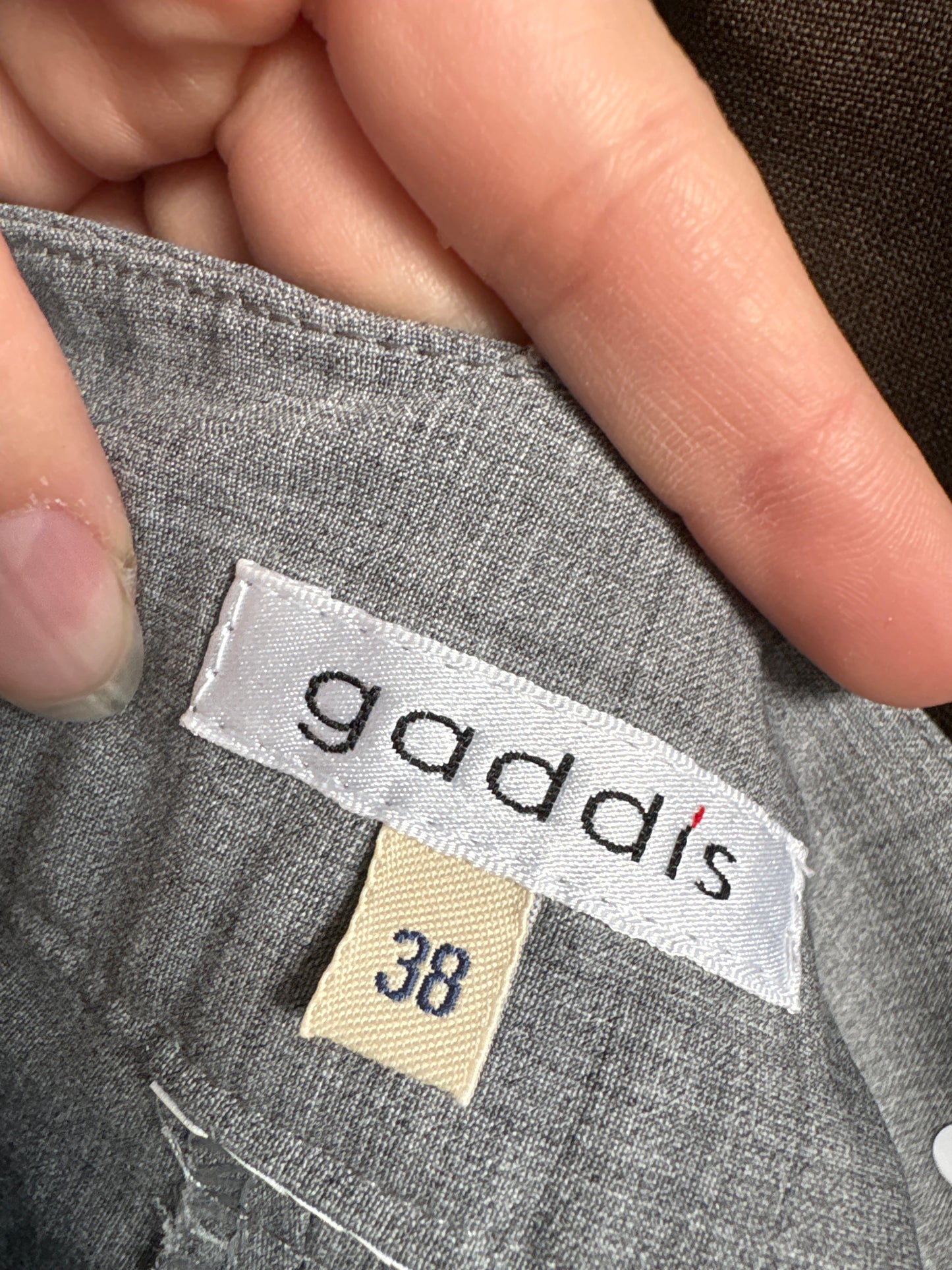 Pantaloni țigaretă tall din lana extrafina confort cu talie înaltă