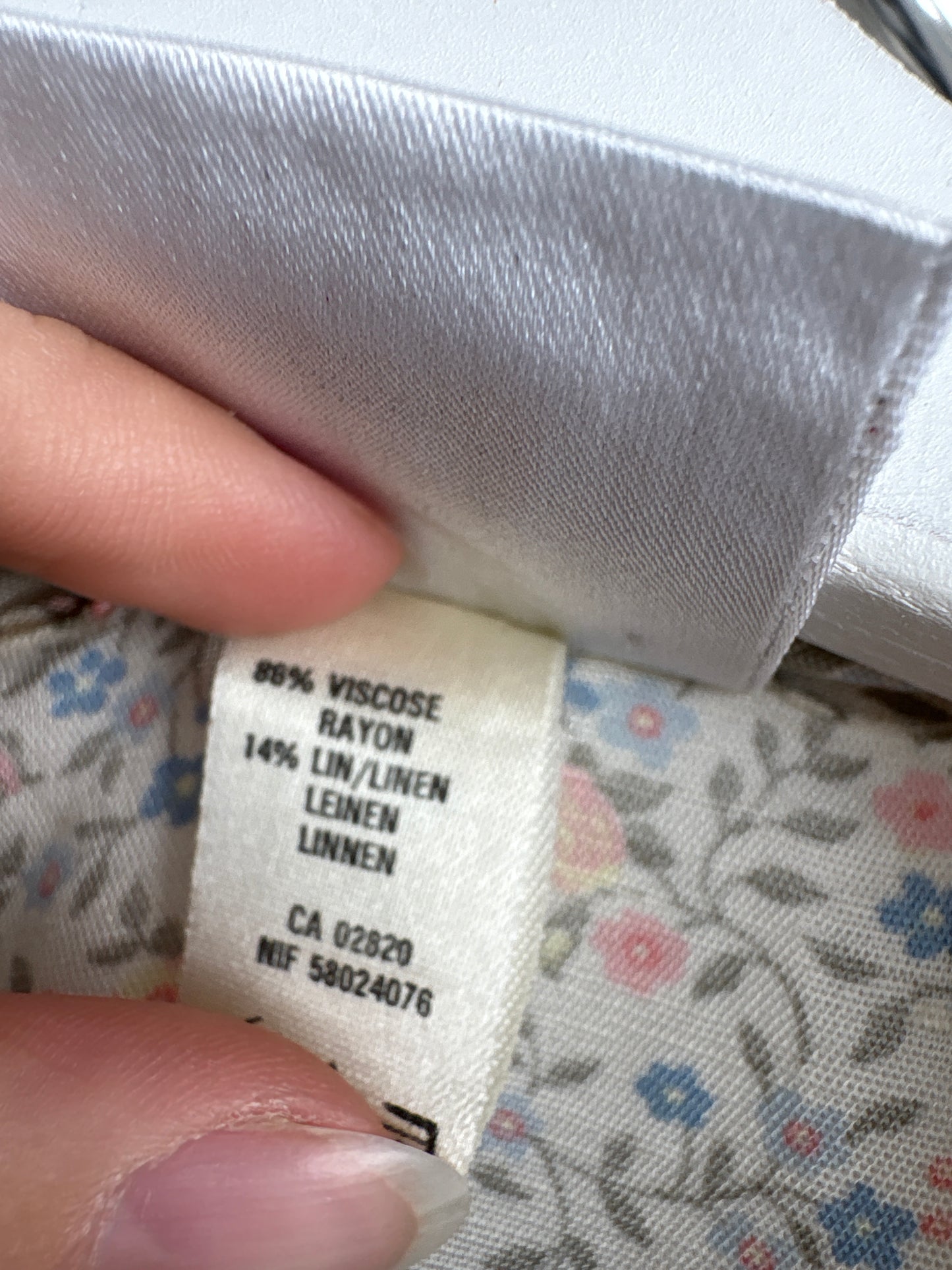 Cămașa vintage luxury Mondi by Escada din pânză extrafina