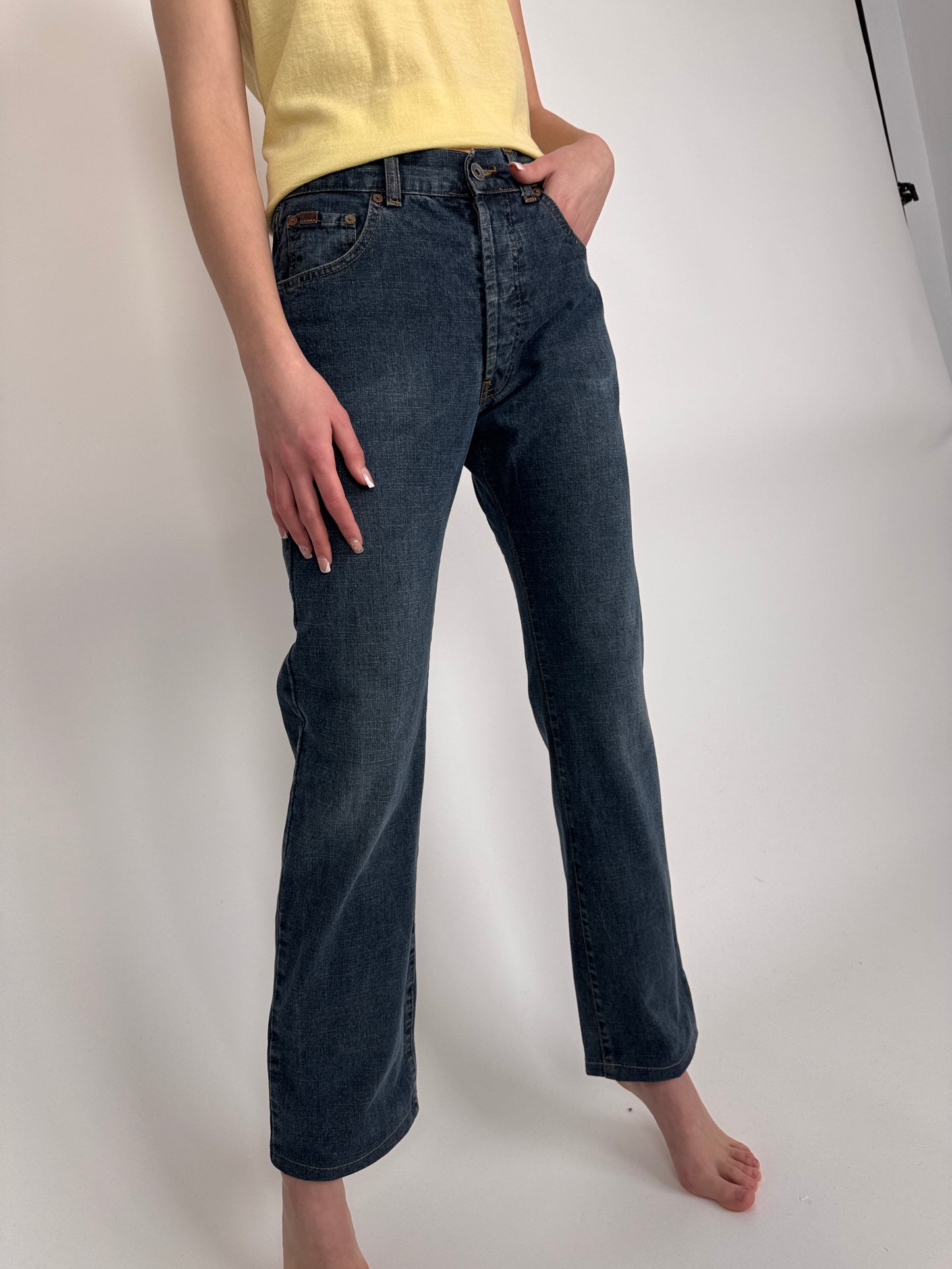 Jeanși vintage premium italienești bootcut