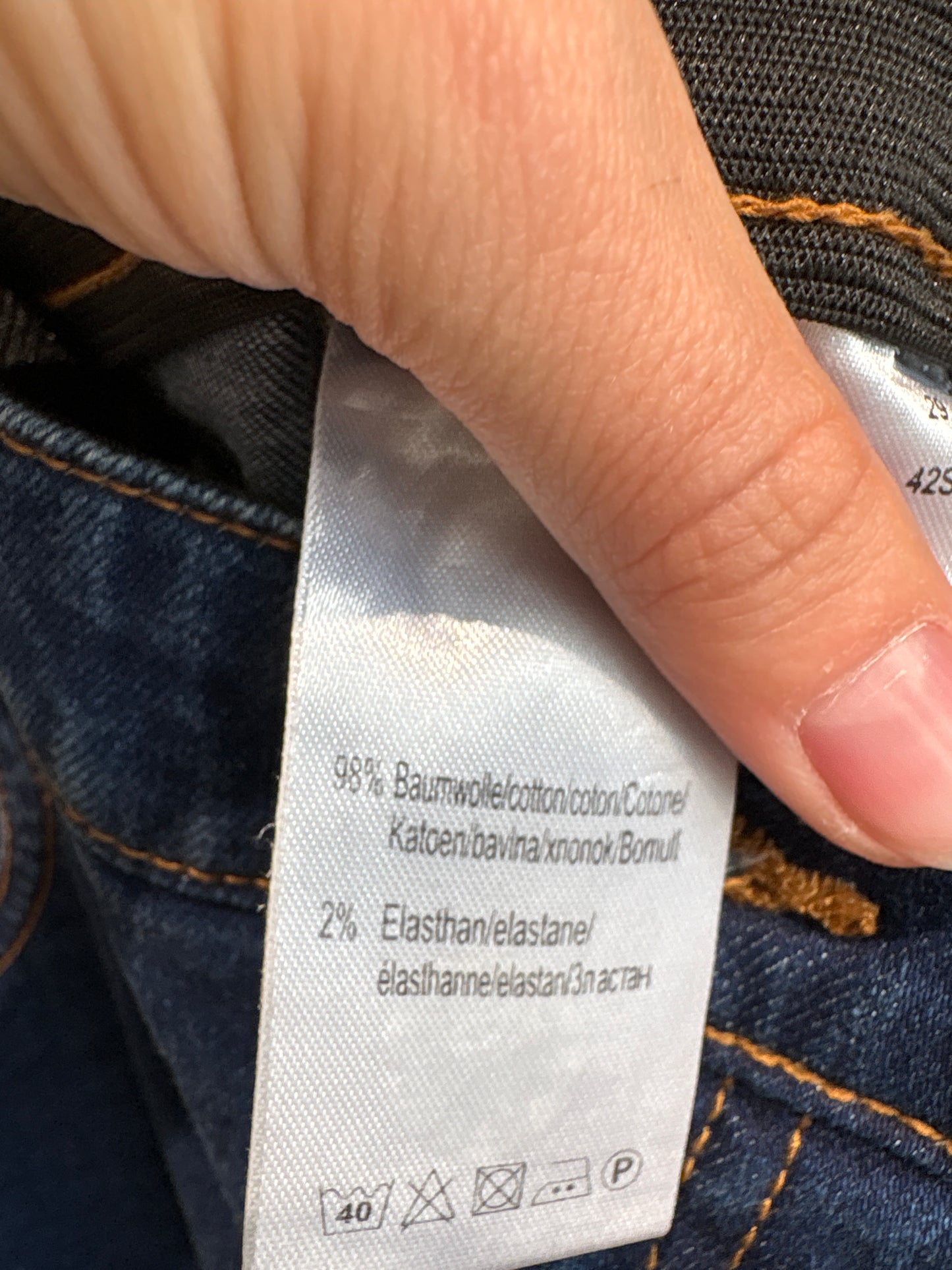 Jeans vintage plus size plini modelatori cu talie generoasă