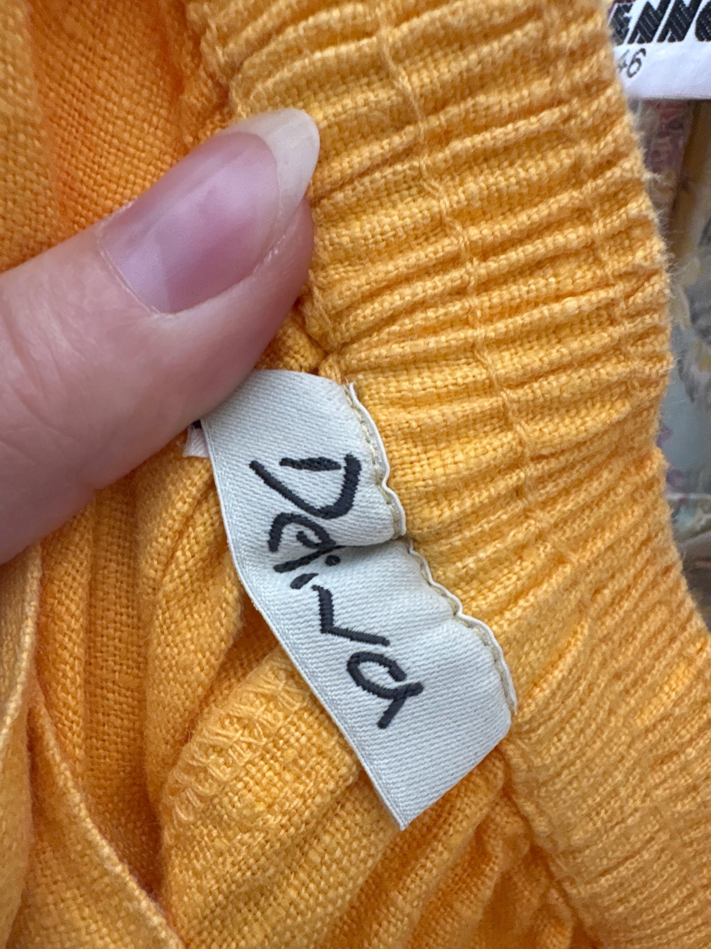 Pantaloni palazzo din pânză excepțională de in cu influențe casual