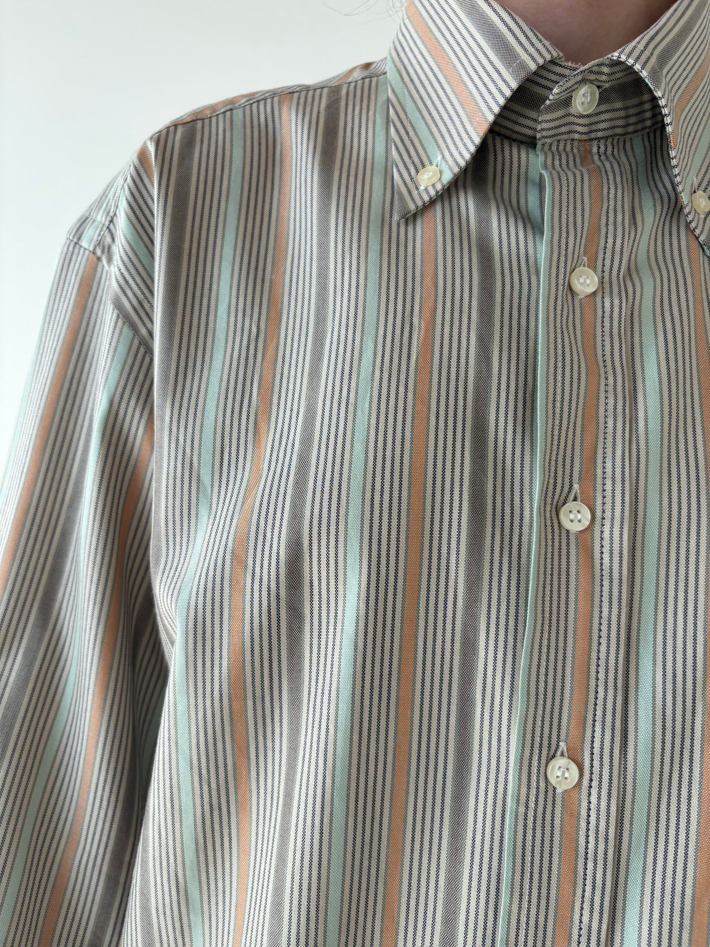 Cămașa premium italiană din poplin gros excepțional texturat de bumbac