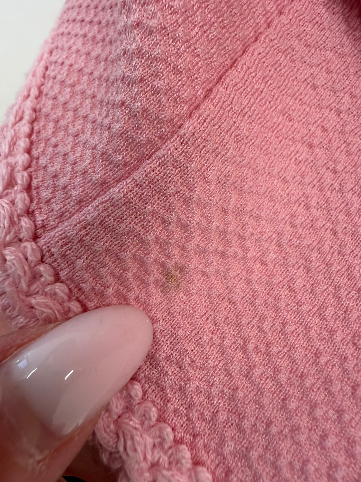 Sacou vintage roz pudrat de brand luxury italian Liola din bumbac premium