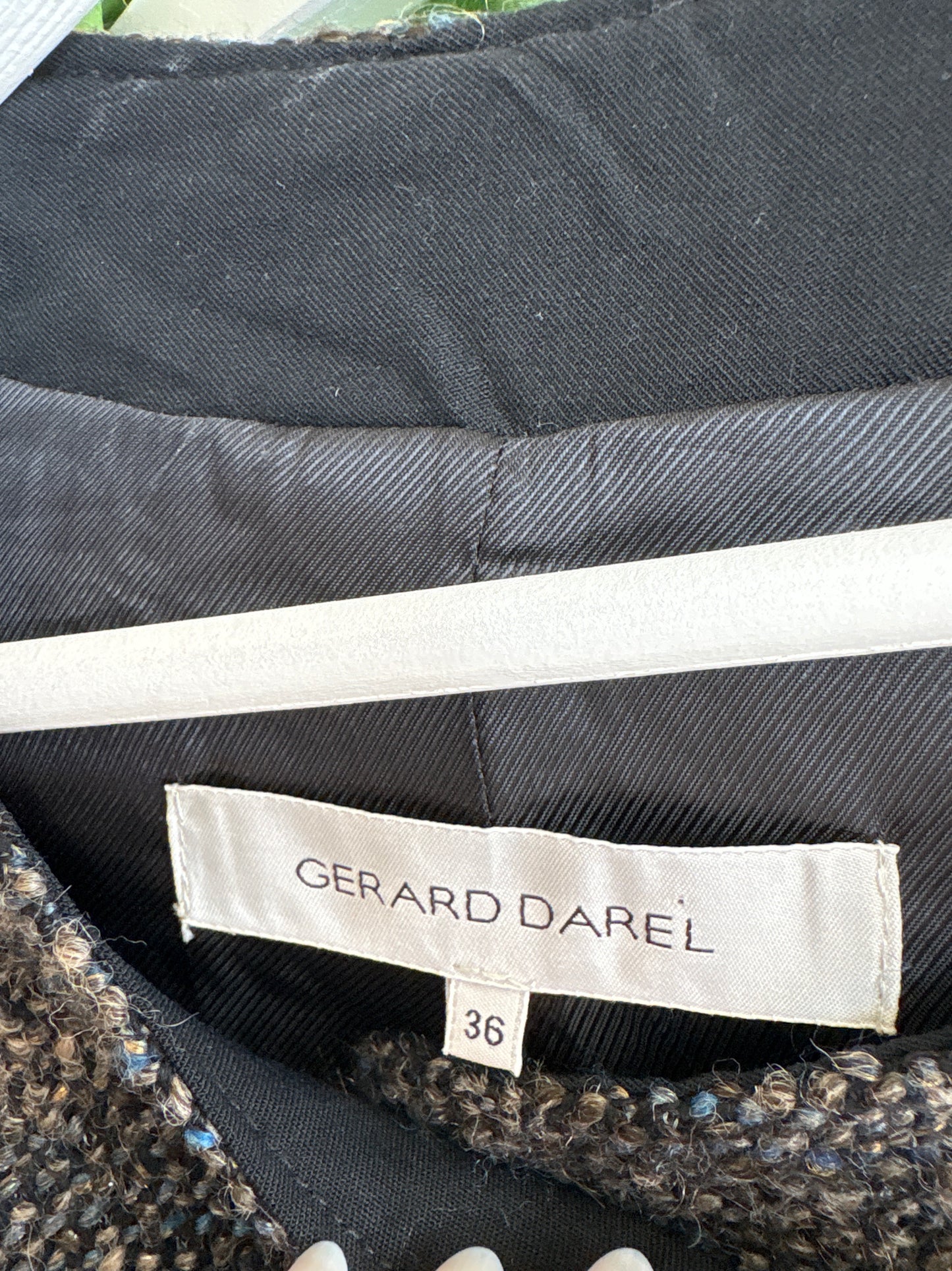 Sacou luxury Gérard Darel din tweed excepțional