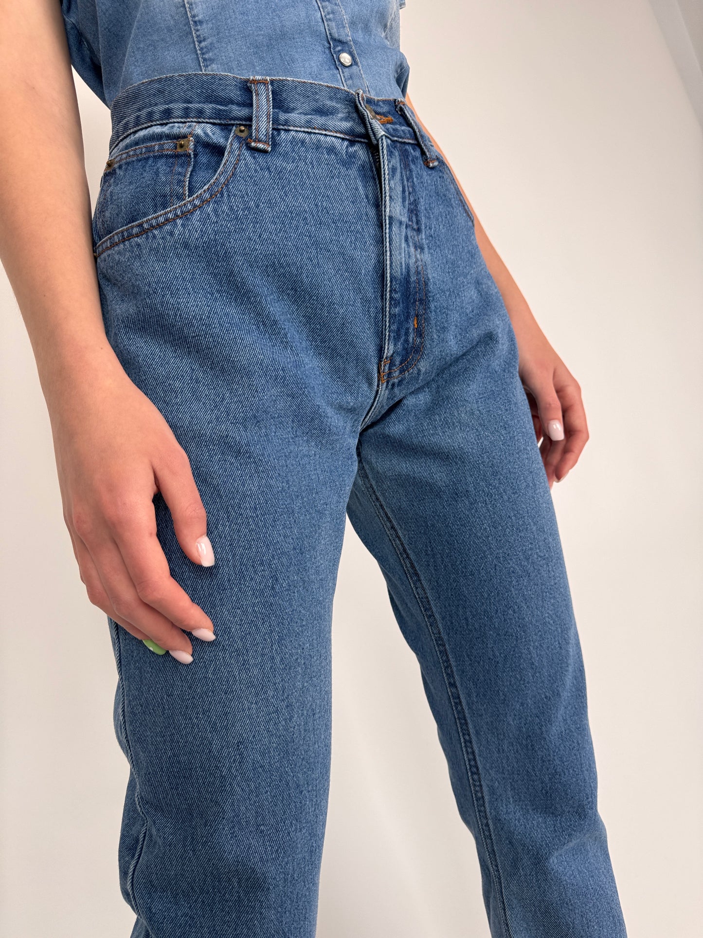 Jeans vintage premium classic wash straight leg